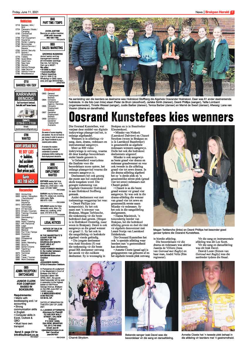 Brakpan Herald 11 June 2021 page 7