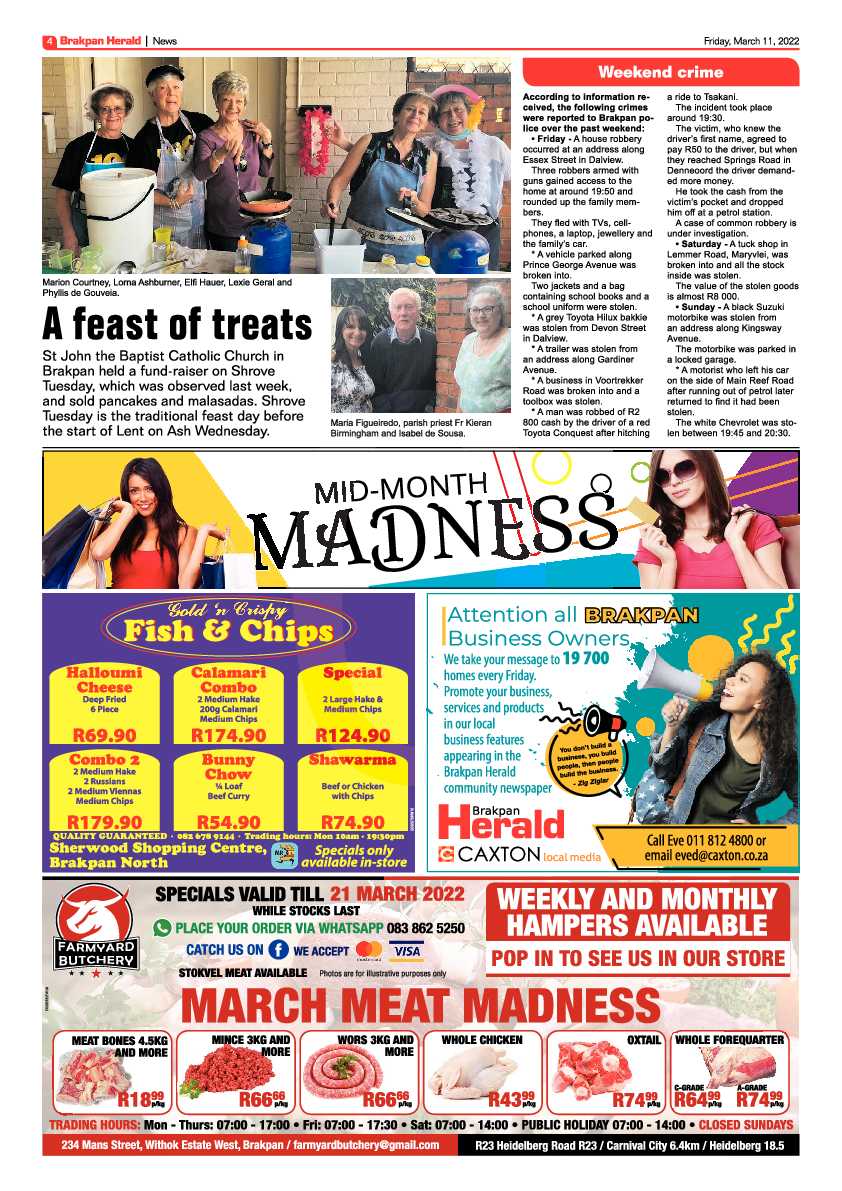 Brakpan Herald 11 March 2022 page 4