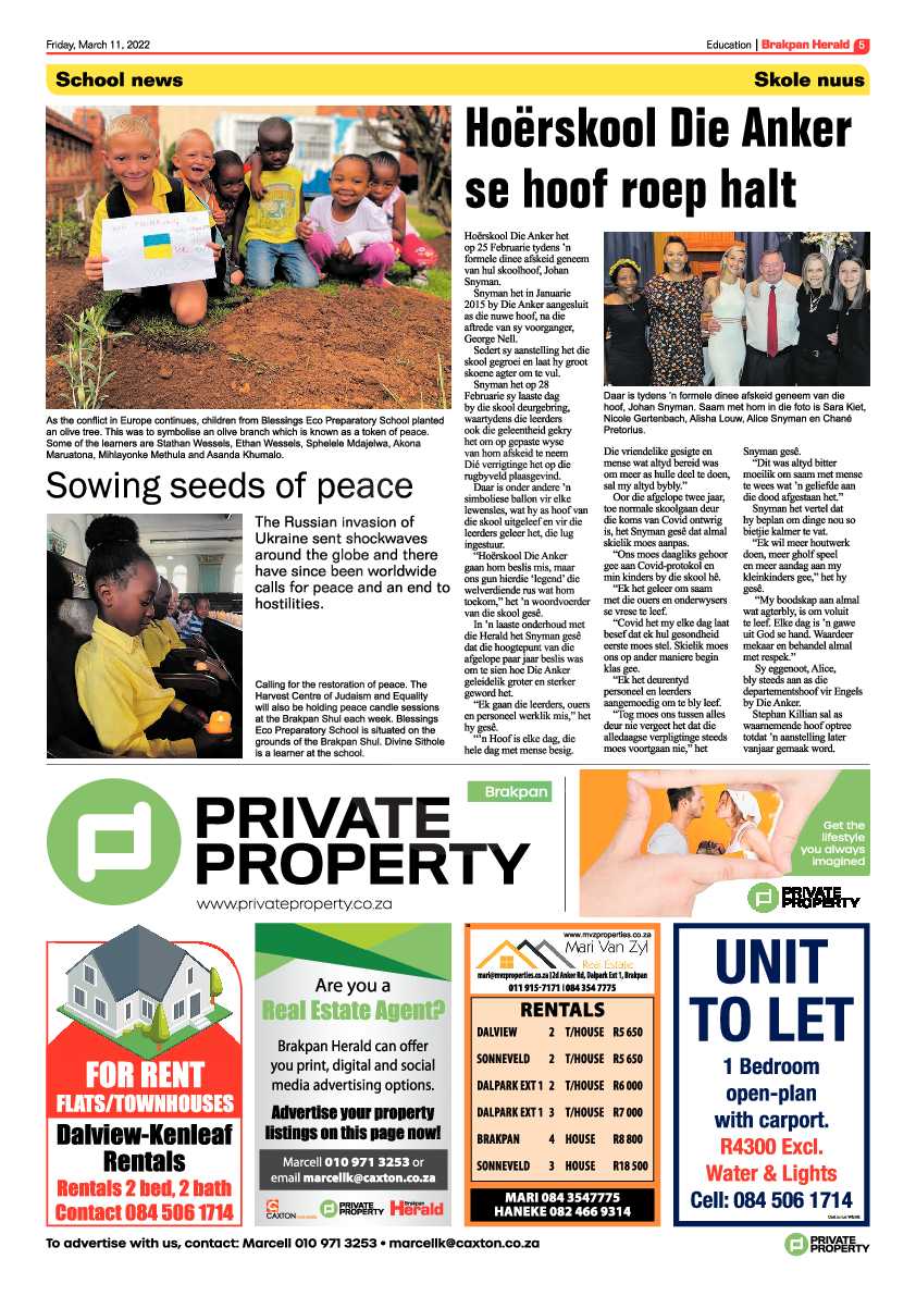 Brakpan Herald 11 March 2022 page 5