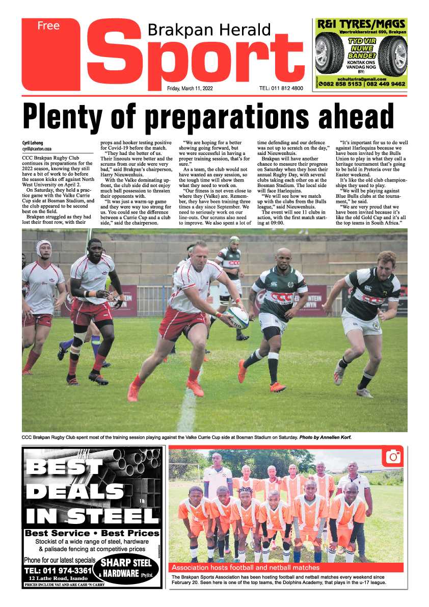 Brakpan Herald 11 March 2022 page 8