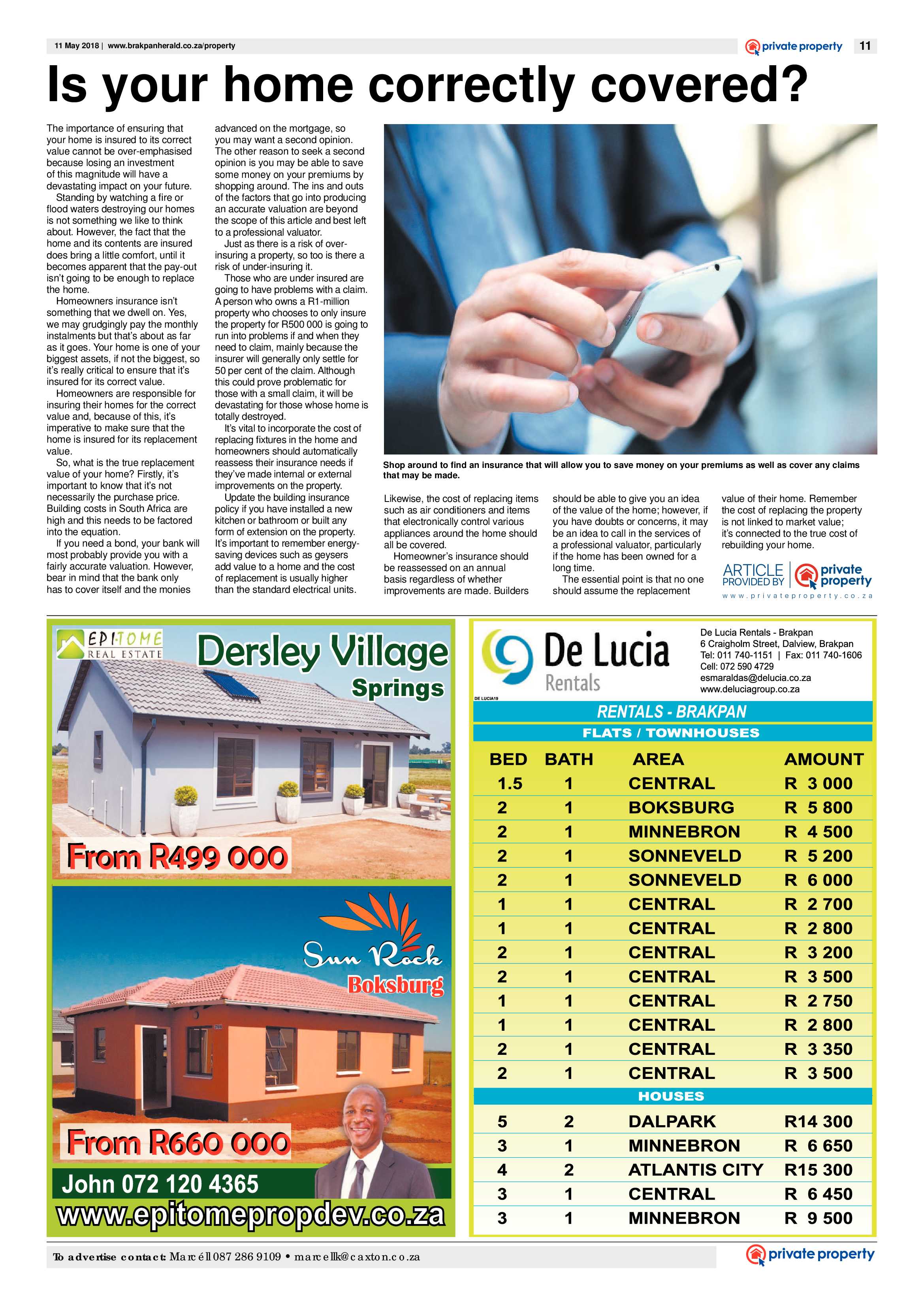 Brakpan Herald 11 May 2018 page 11