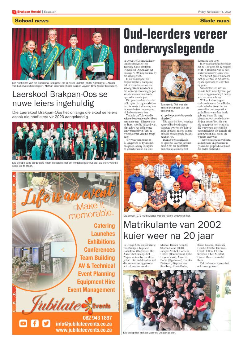 Brakpan Herald 11 Nov 2022 page 6