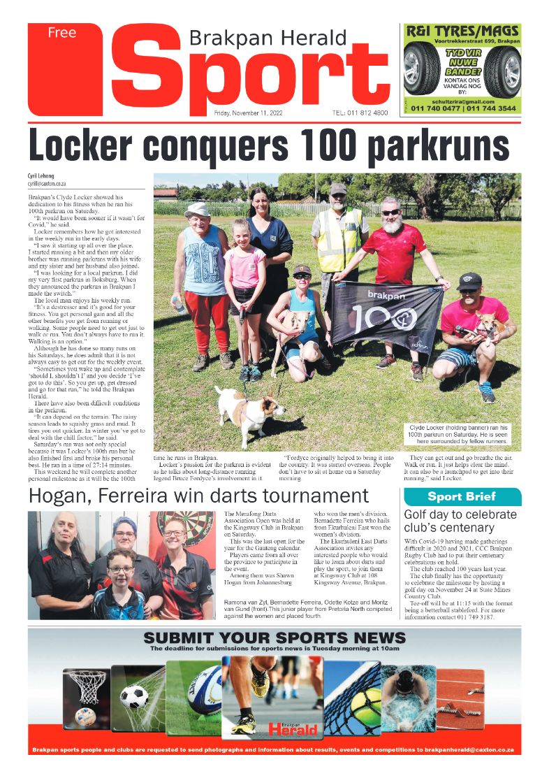 Brakpan Herald 11 Nov 2022 page 8