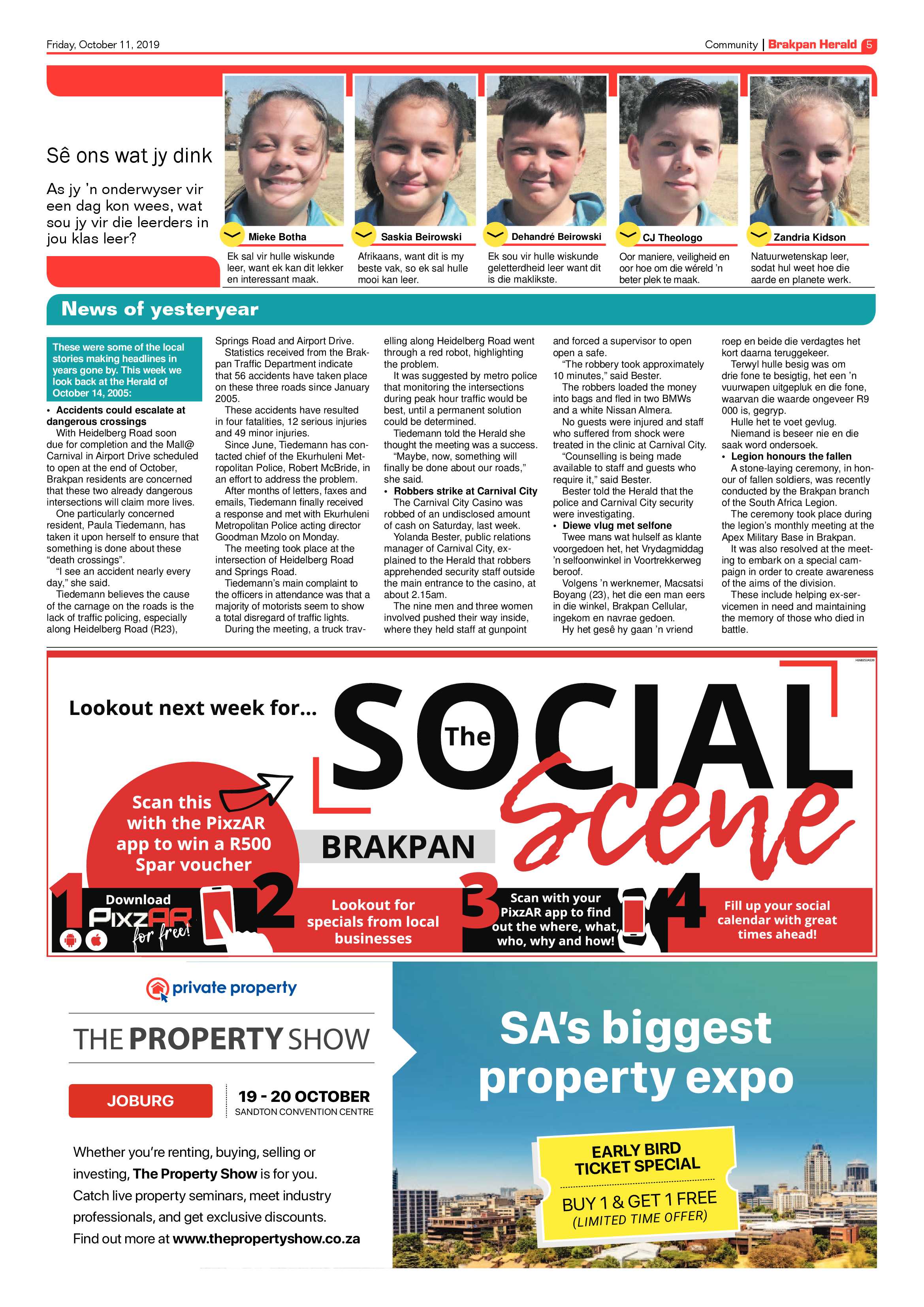 Brakpan Herald 11 October 2019 page 5
