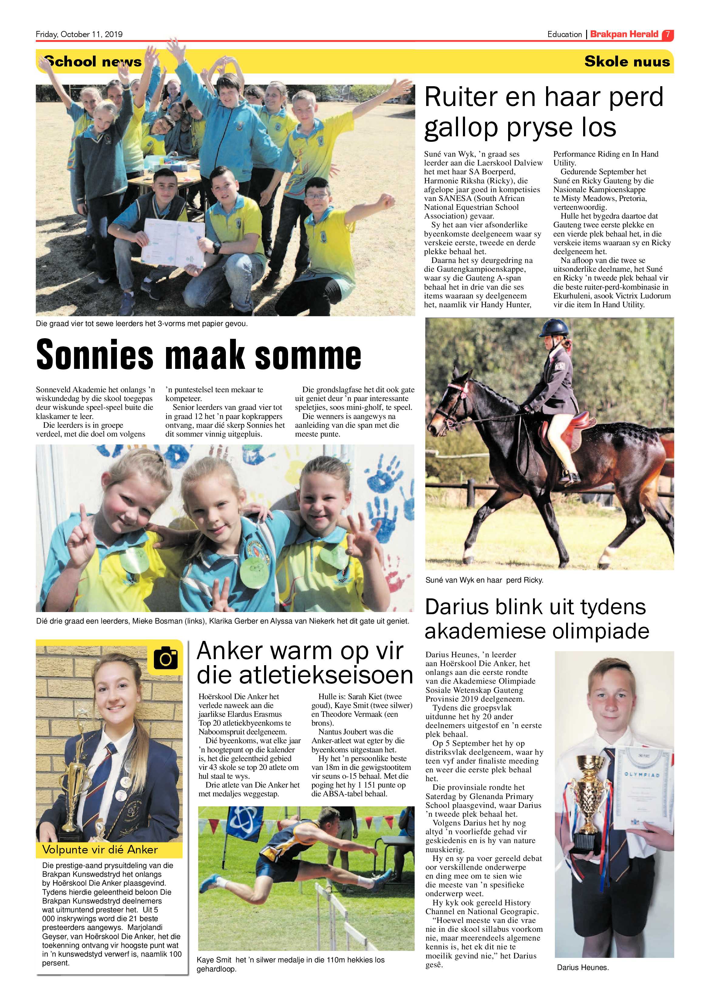 Brakpan Herald 11 October 2019 page 7