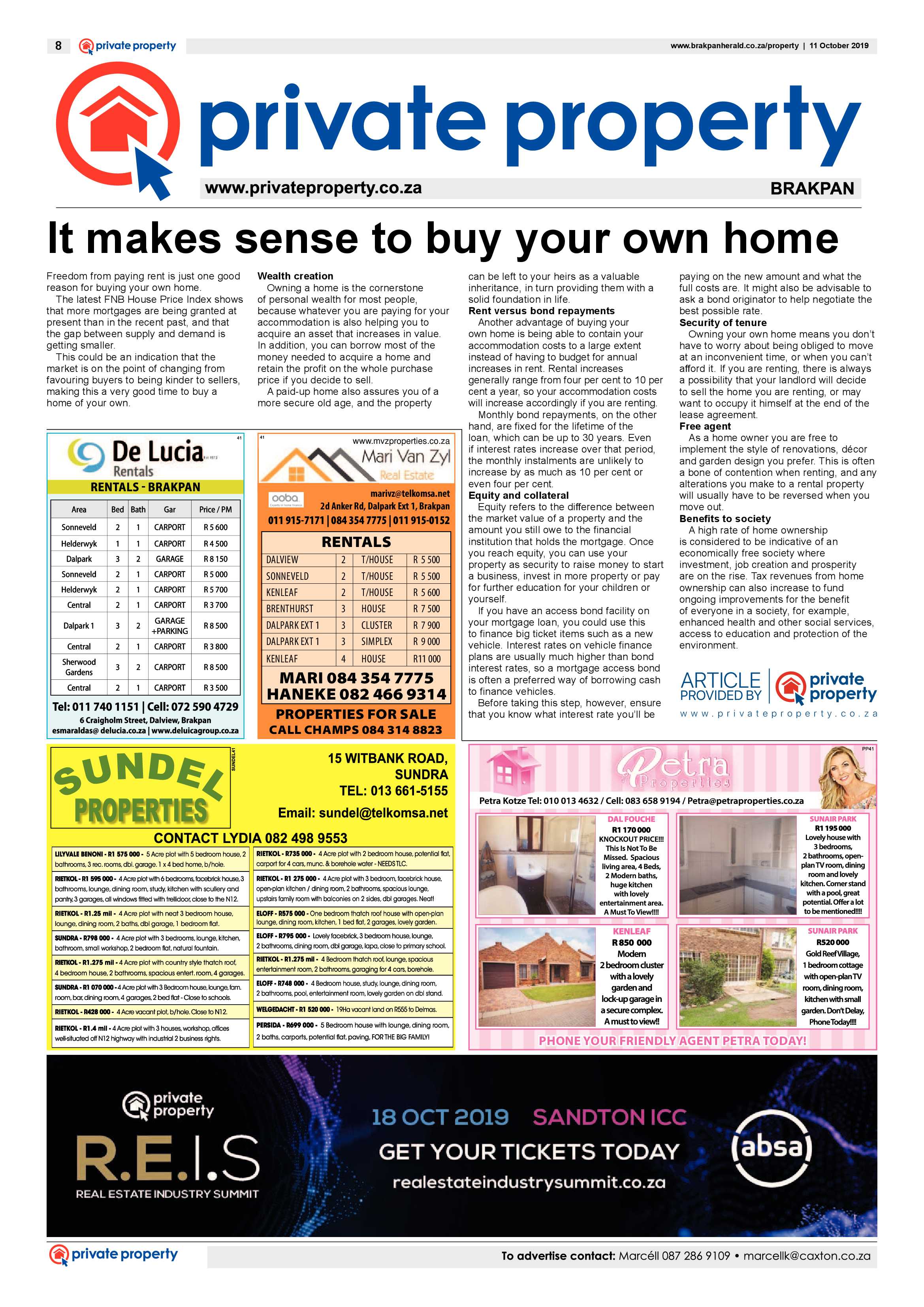 Brakpan Herald 11 October 2019 page 8