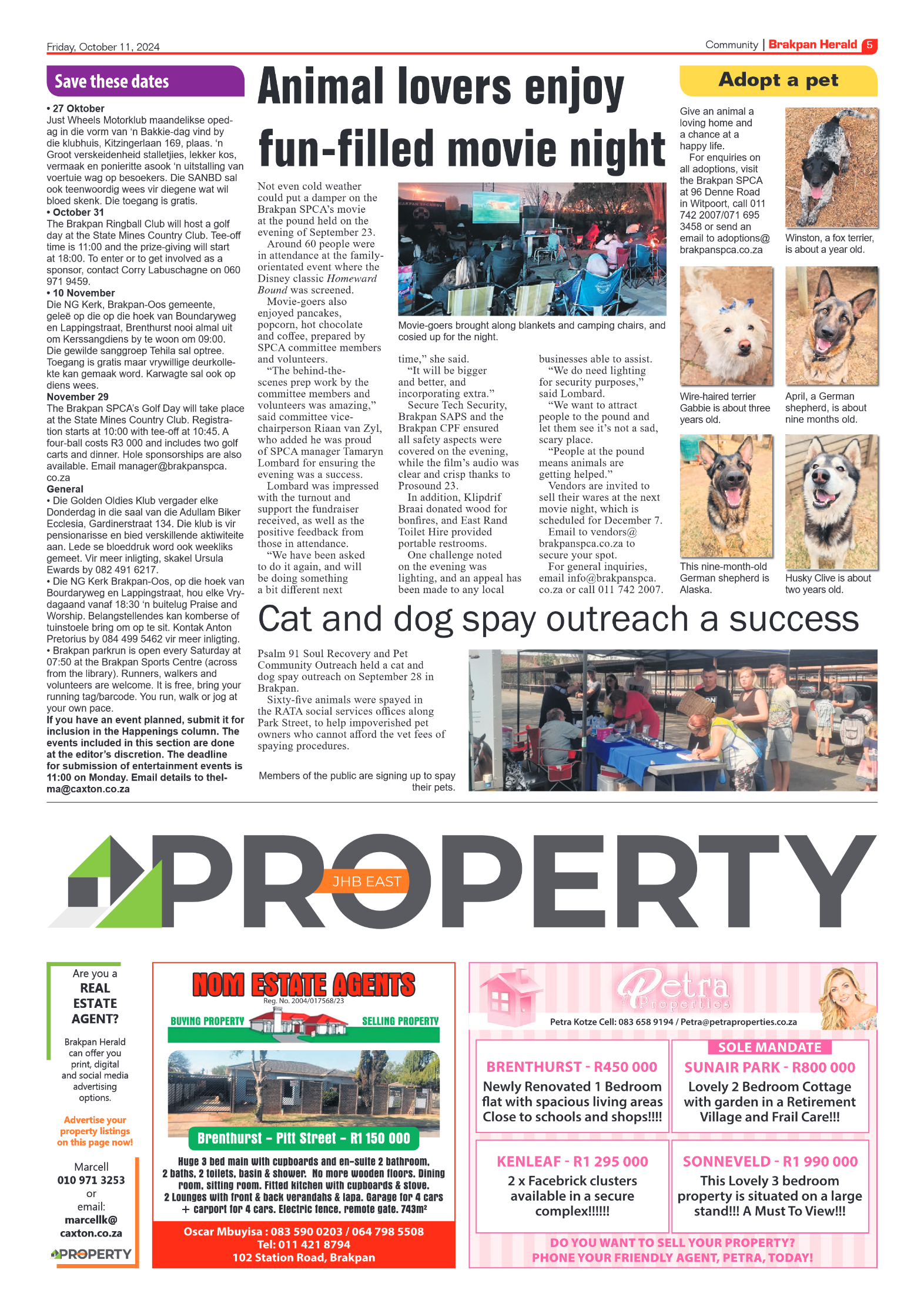 Brakpan Herald 11 October 2024 page 5
