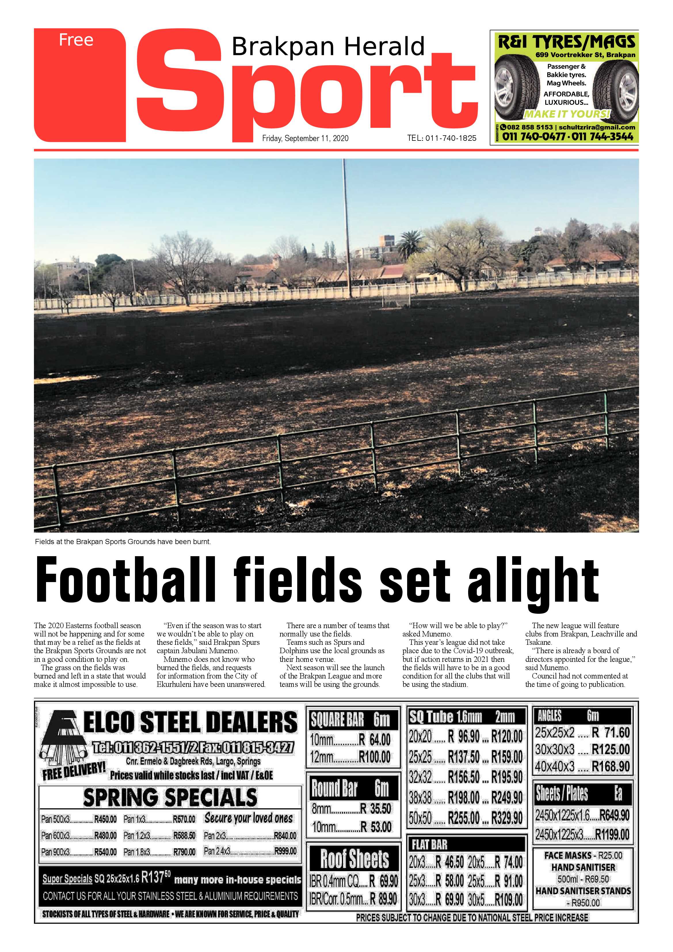 Brakpan Herald 11 September 2020 page 12
