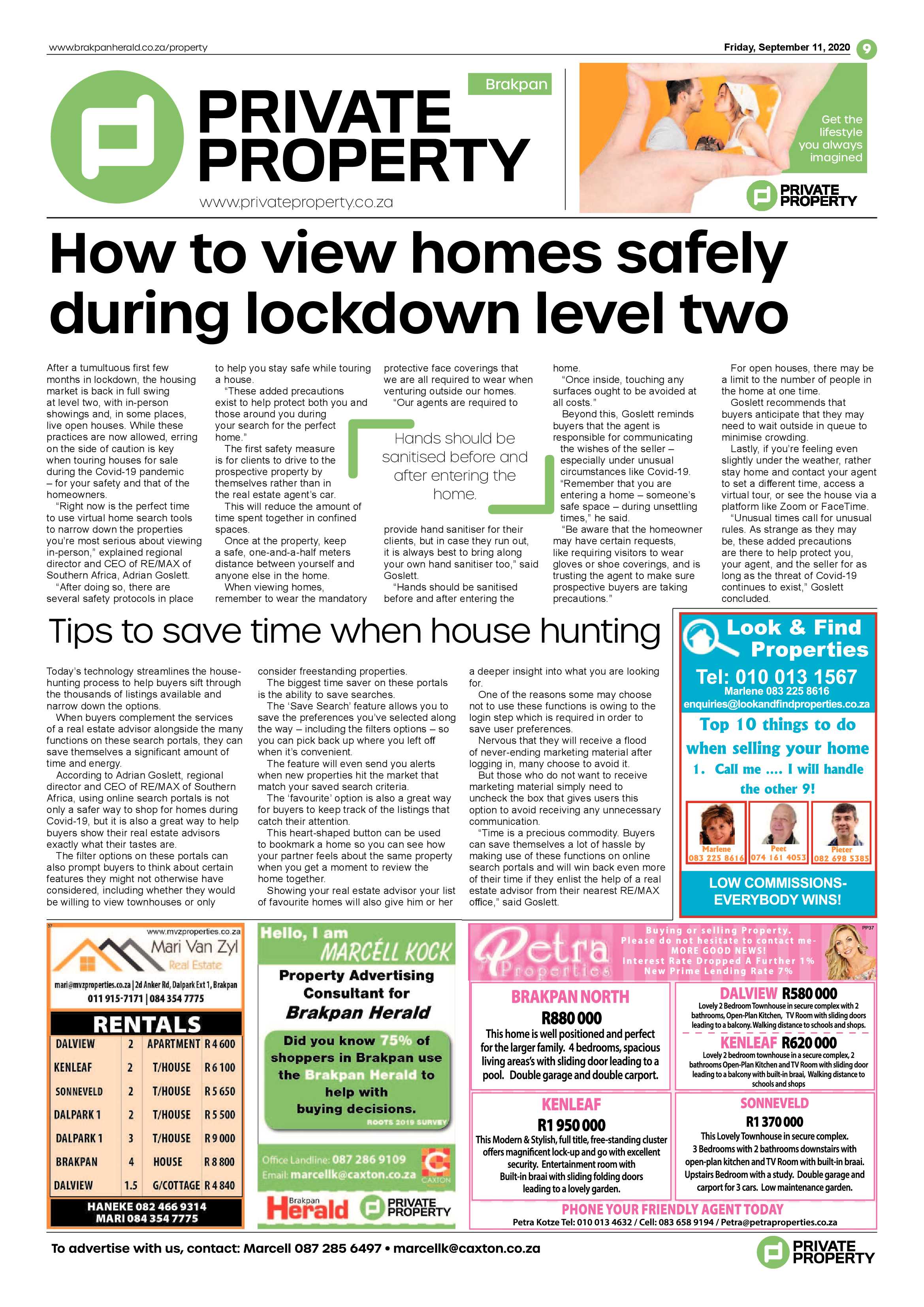 Brakpan Herald 11 September 2020 page 9