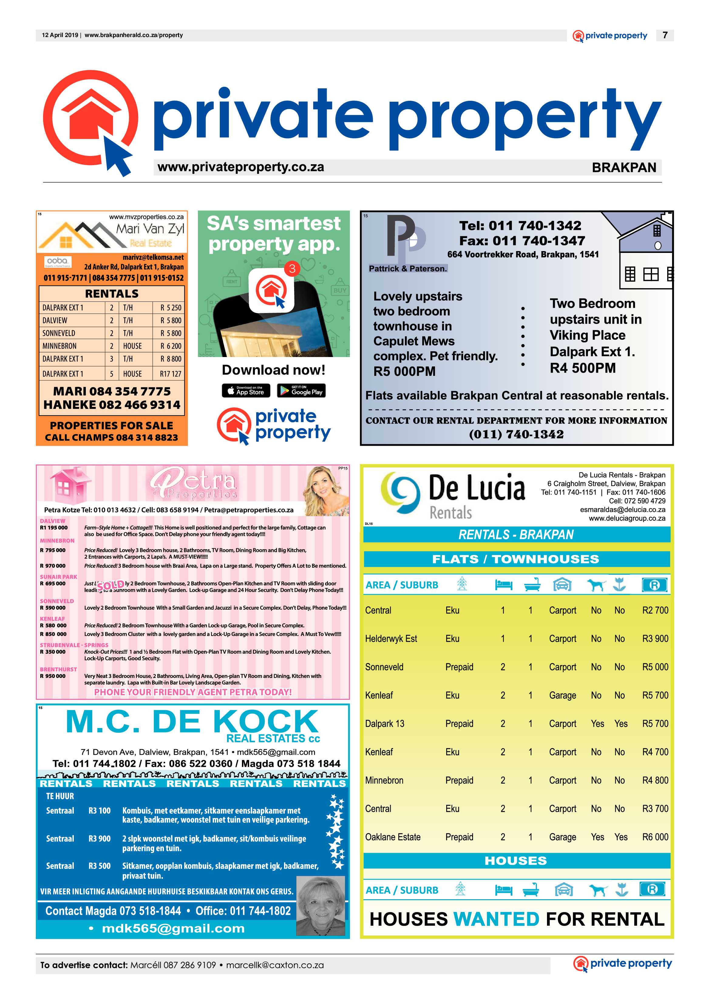 Brakpan Herald 12 April 2019 page 7