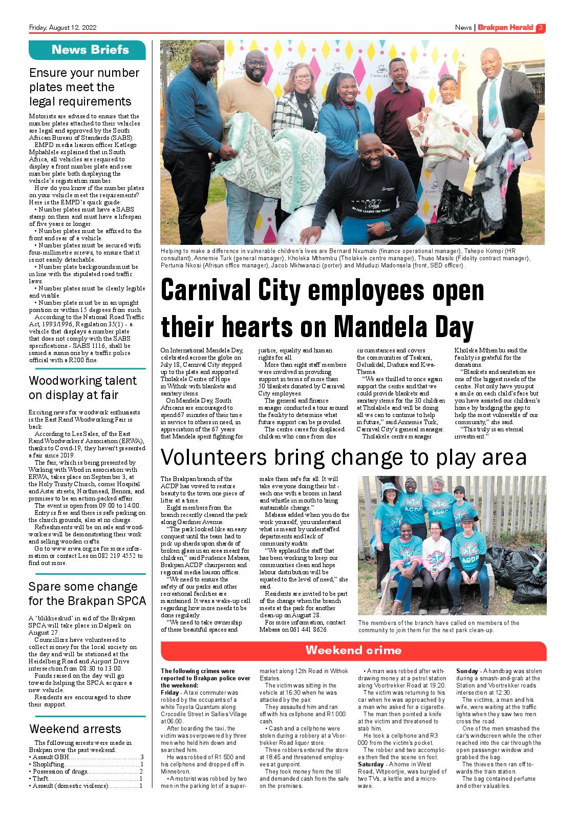 Brakpan Herald 12 Aug 2022 page 3