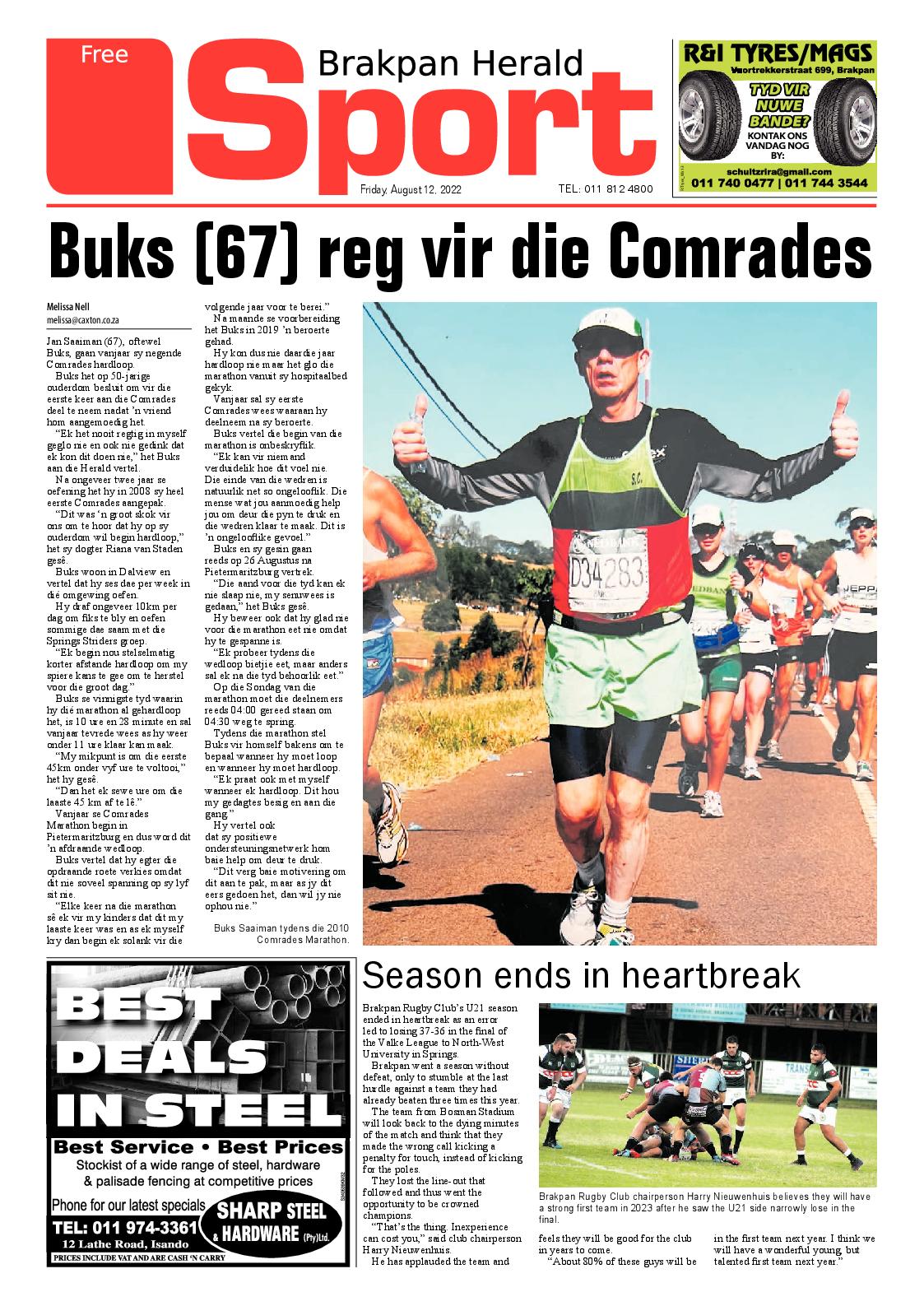 Brakpan Herald 12 Aug 2022 page 8