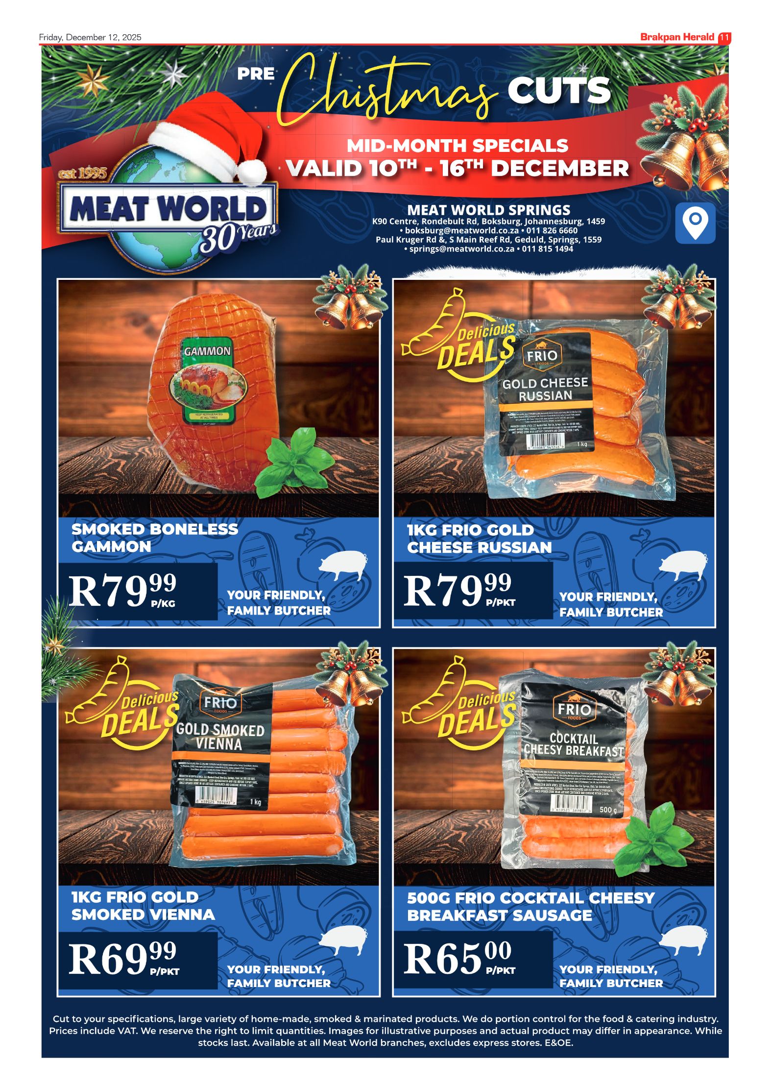 Brakpan Herald 12 December 2025 page 11