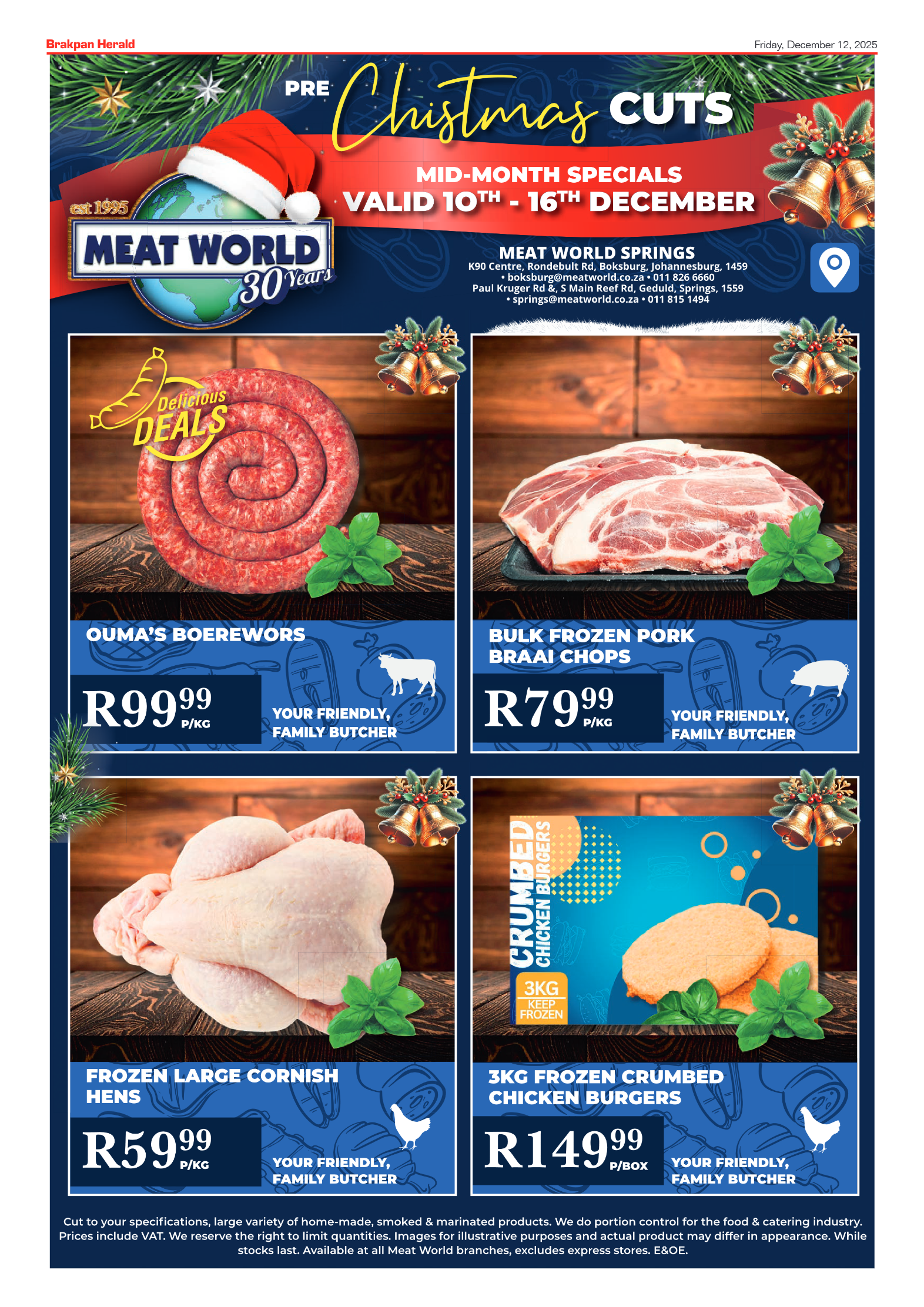 Brakpan Herald 12 December 2025 page 2