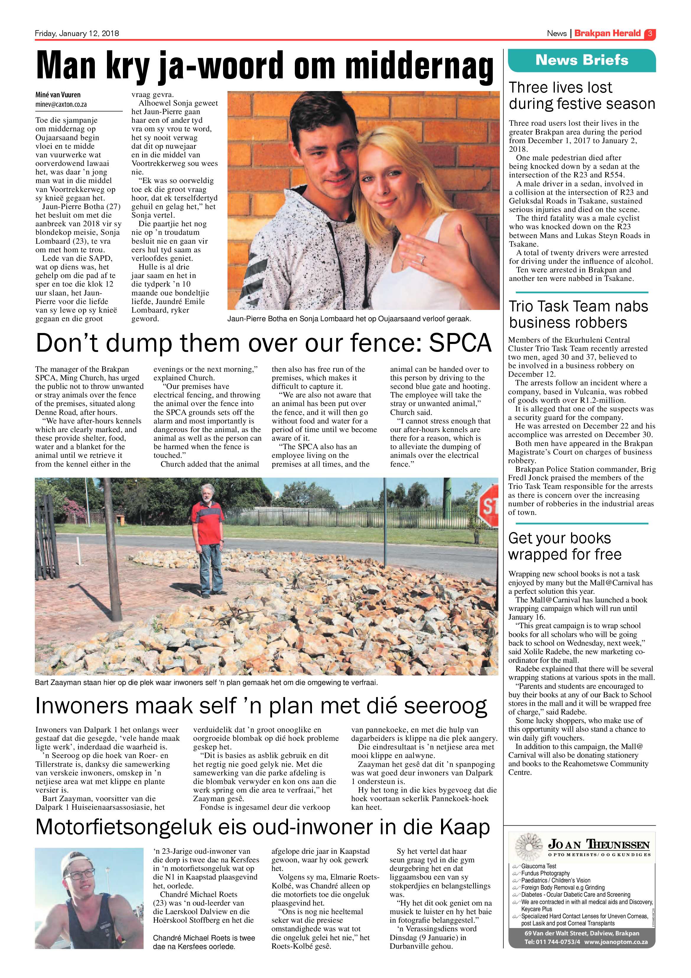Brakpan Herald 12 January 2018 page 3