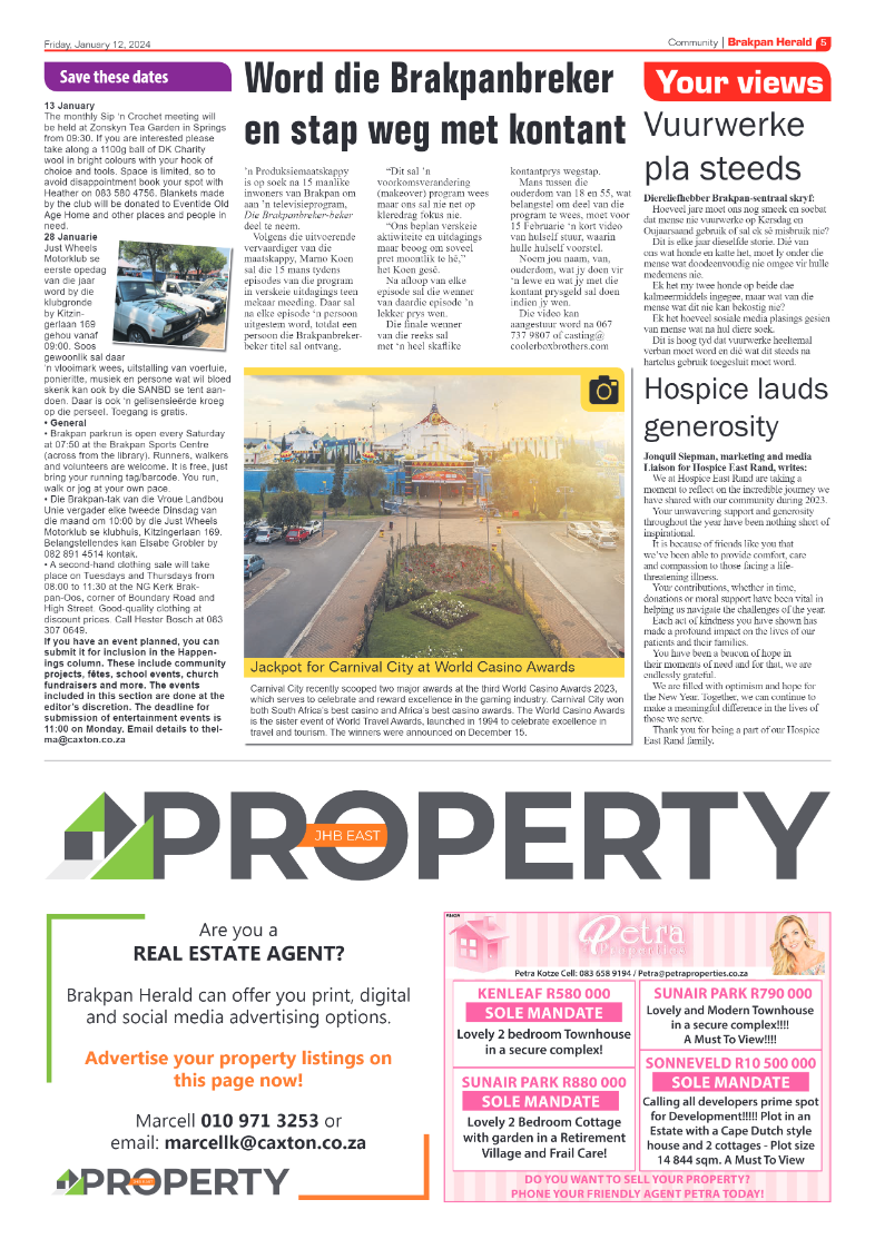 Brakpan Herald 12 January 2024 page 5