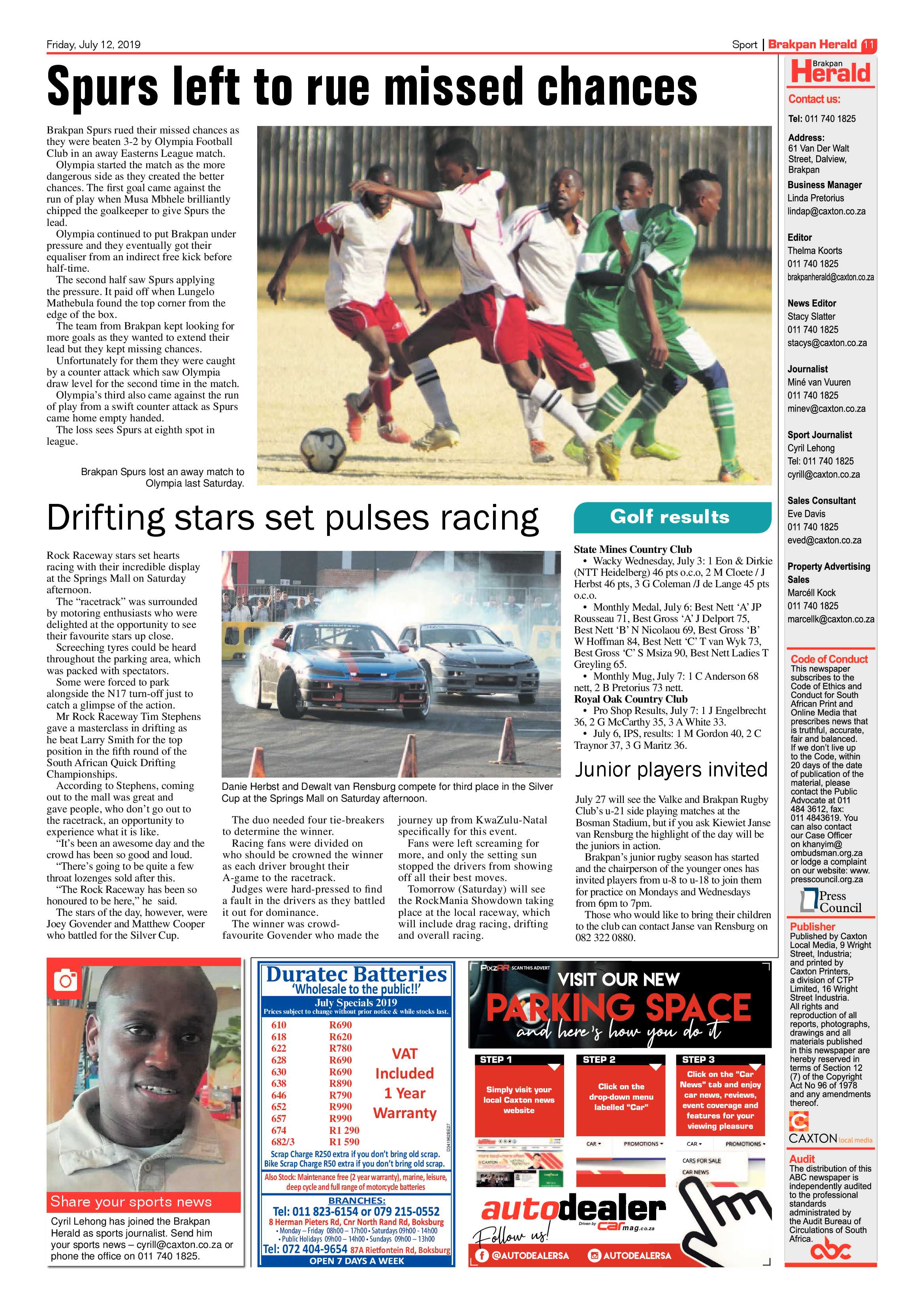 Brakpan Herald 12 July 2019 page 11