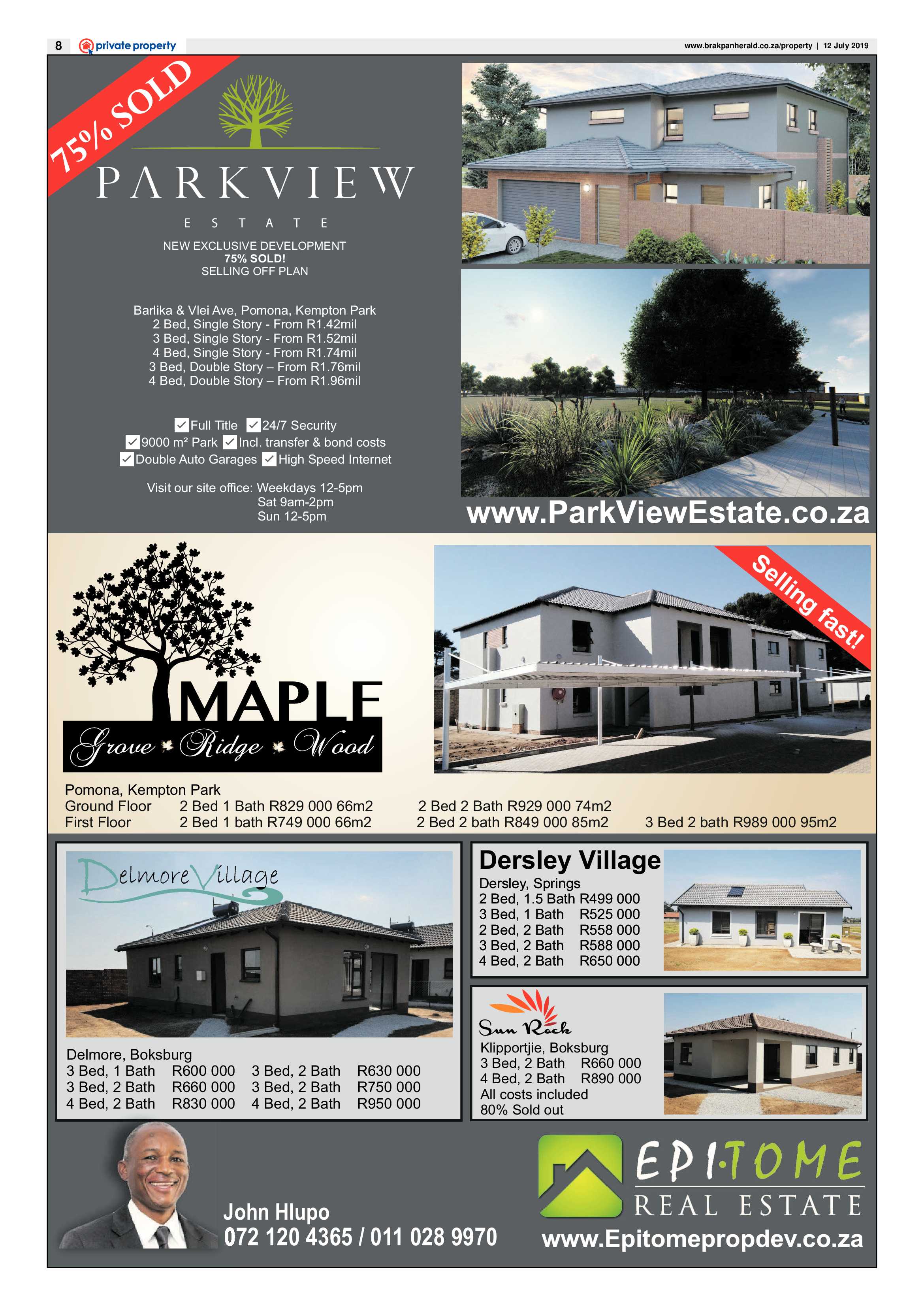 Brakpan Herald 12 July 2019 page 8