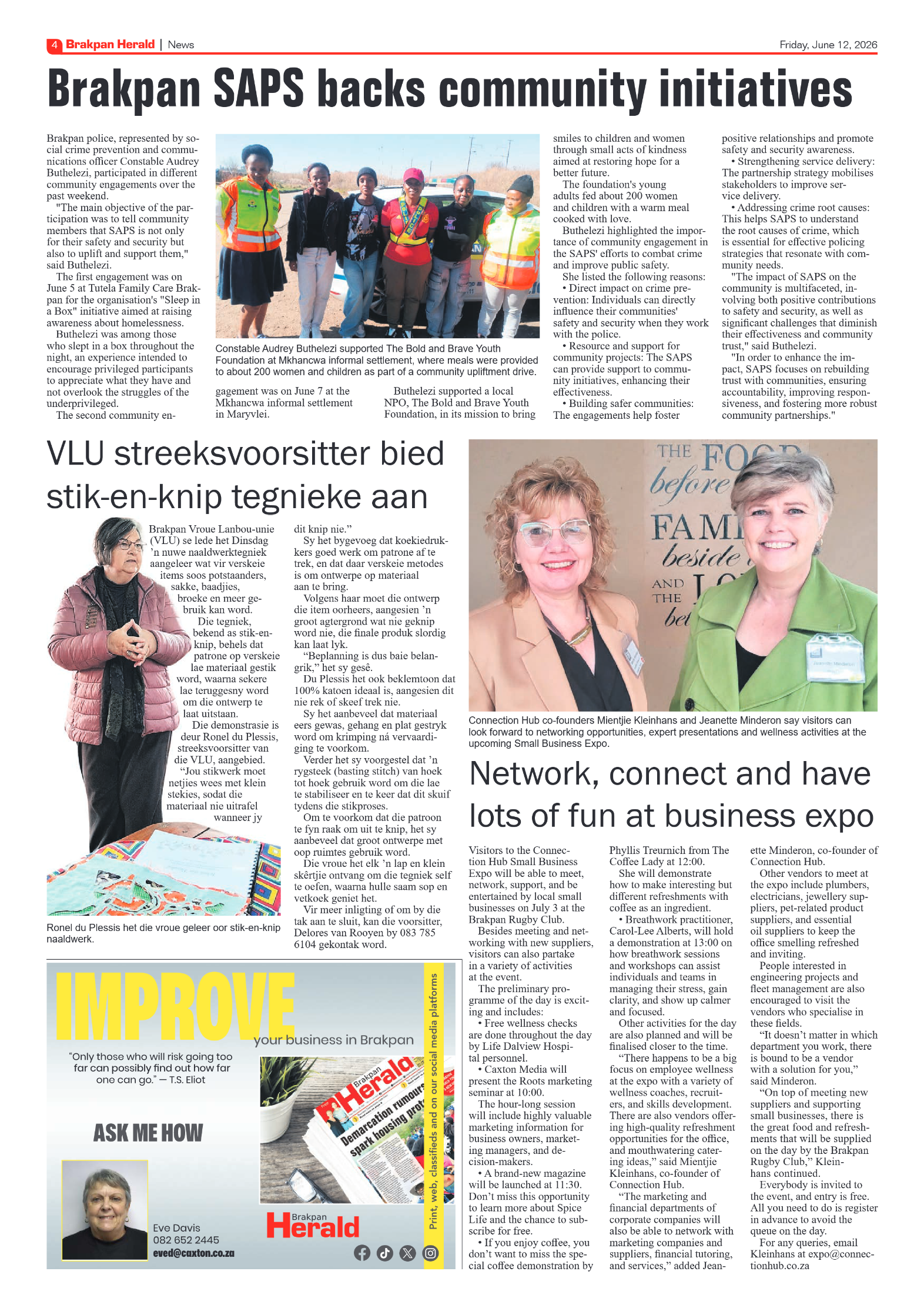 Brakpan Herald 12 June 2026 page 6