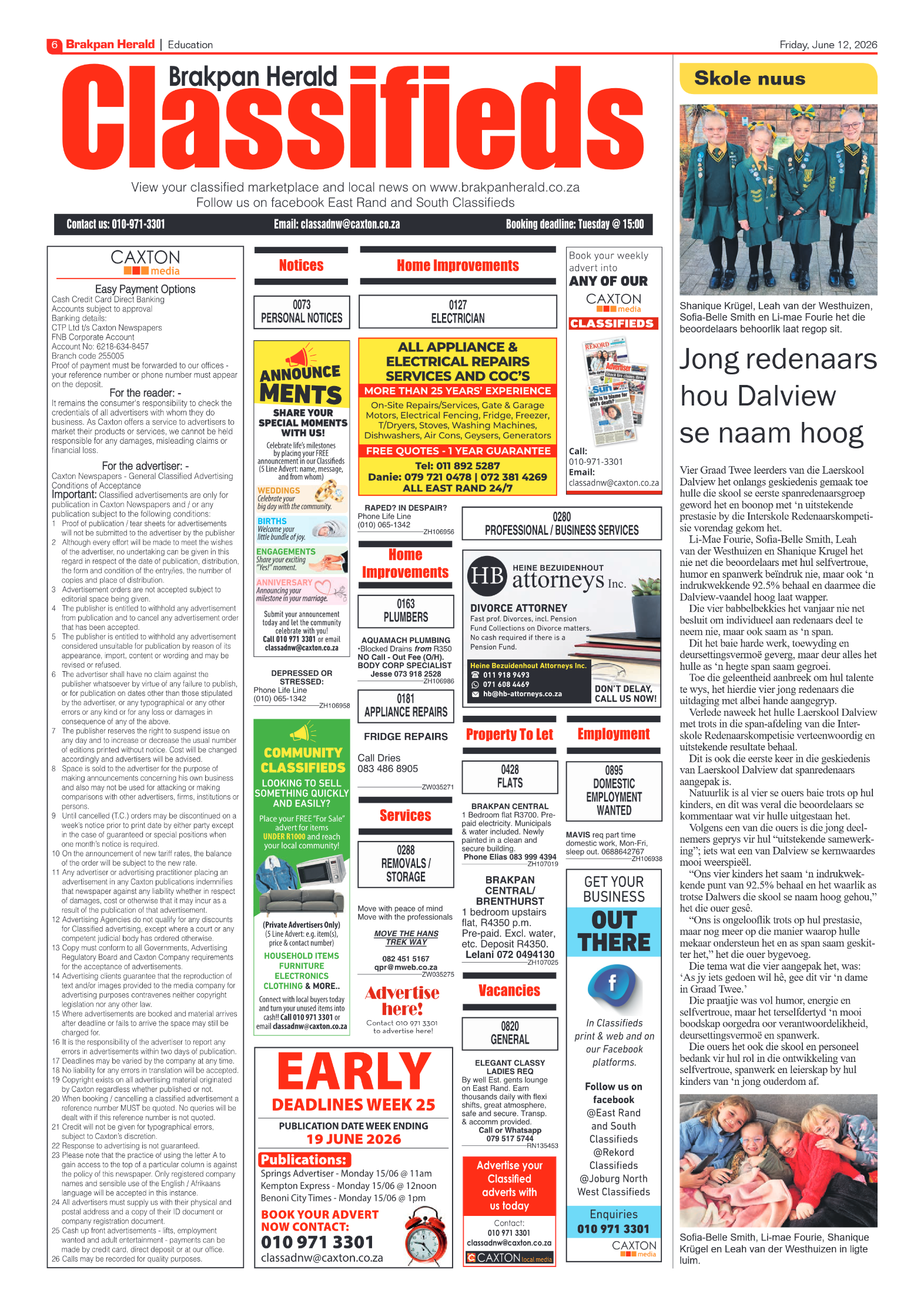 Brakpan Herald 12 June 2026 page 8