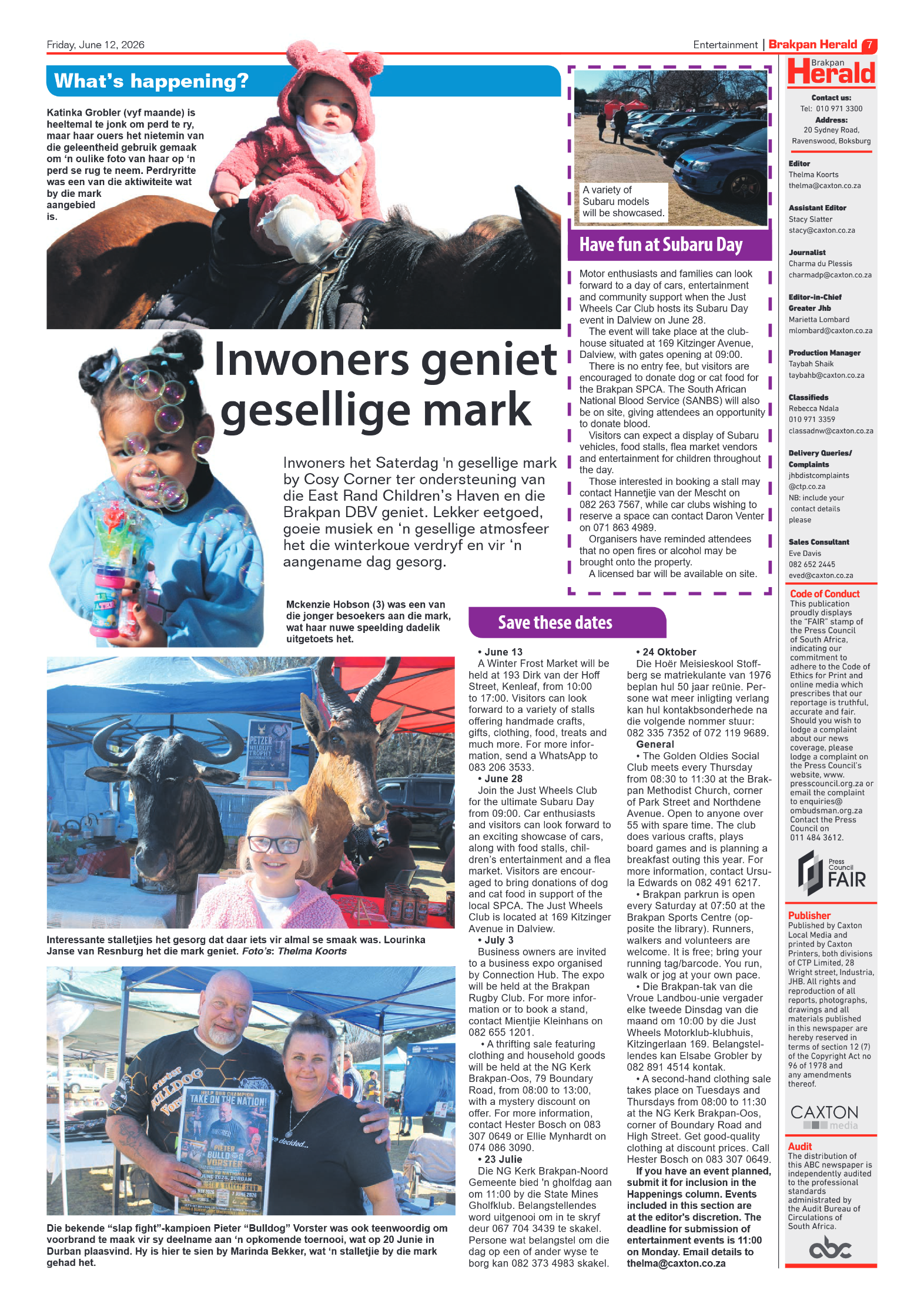Brakpan Herald 12 June 2026 page 9
