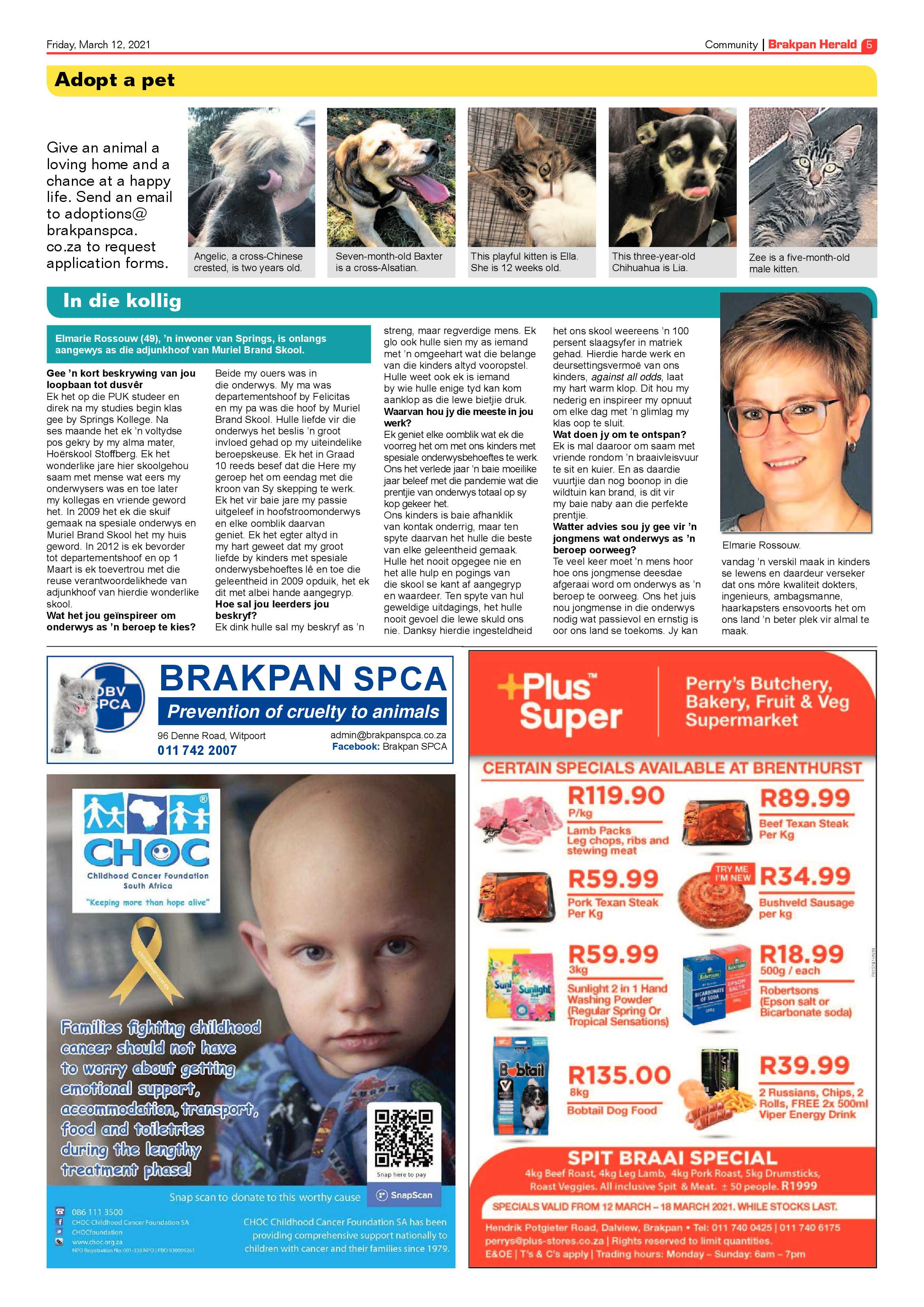 Brakpan Herald 12 March 2021 page 5