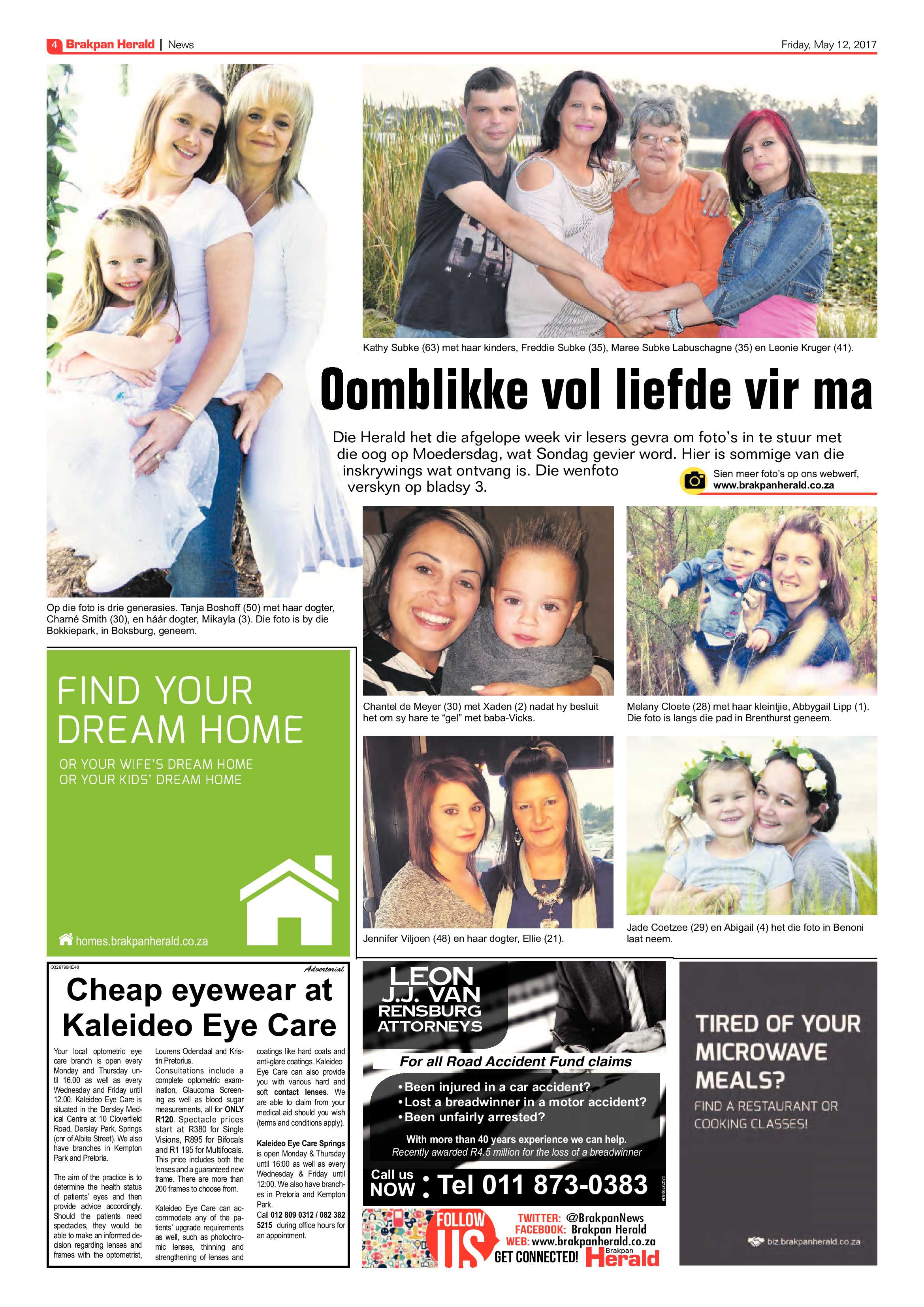 Brakpan Herald 12 May 2017 page 4
