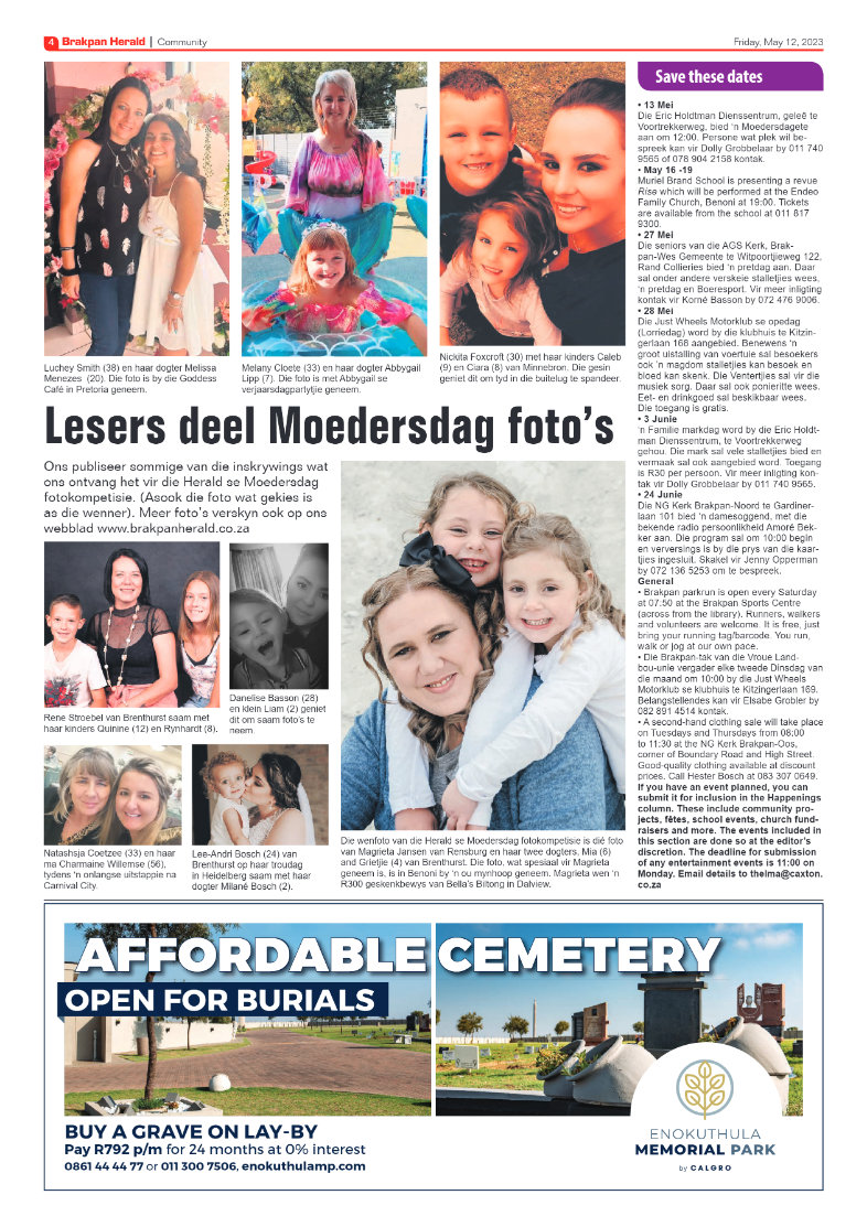 Brakpan Herald 12 May 2022 page 4