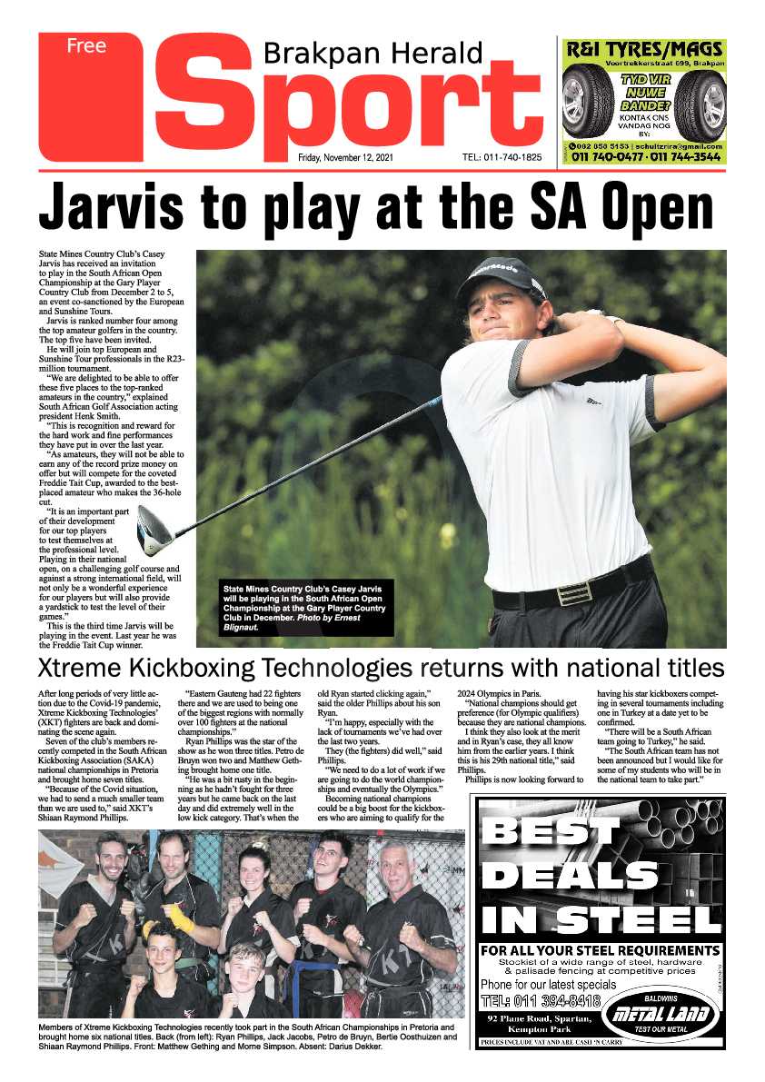 Brakpan Herald 12 November 2021 page 12