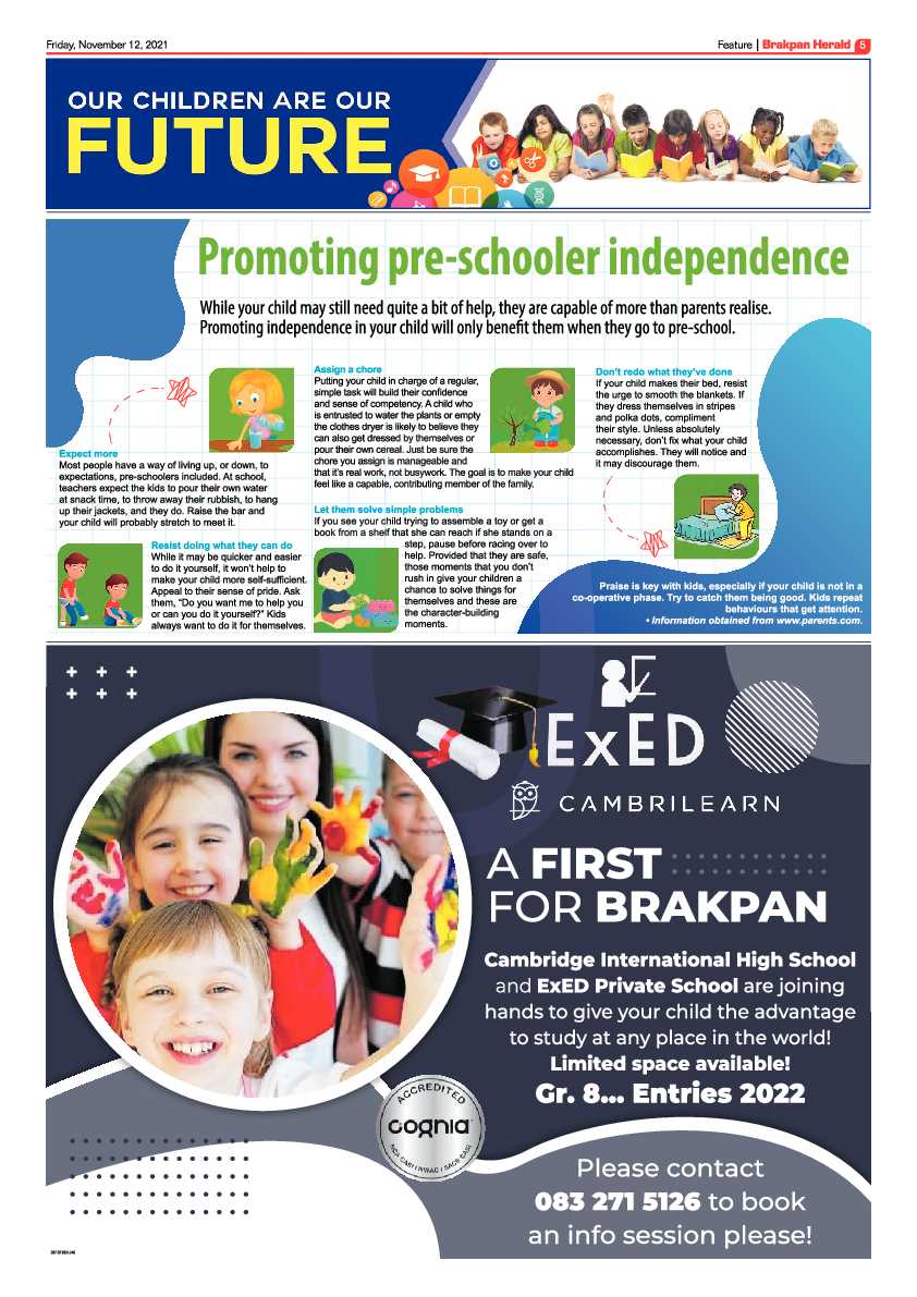 Brakpan Herald 12 November 2021 page 5