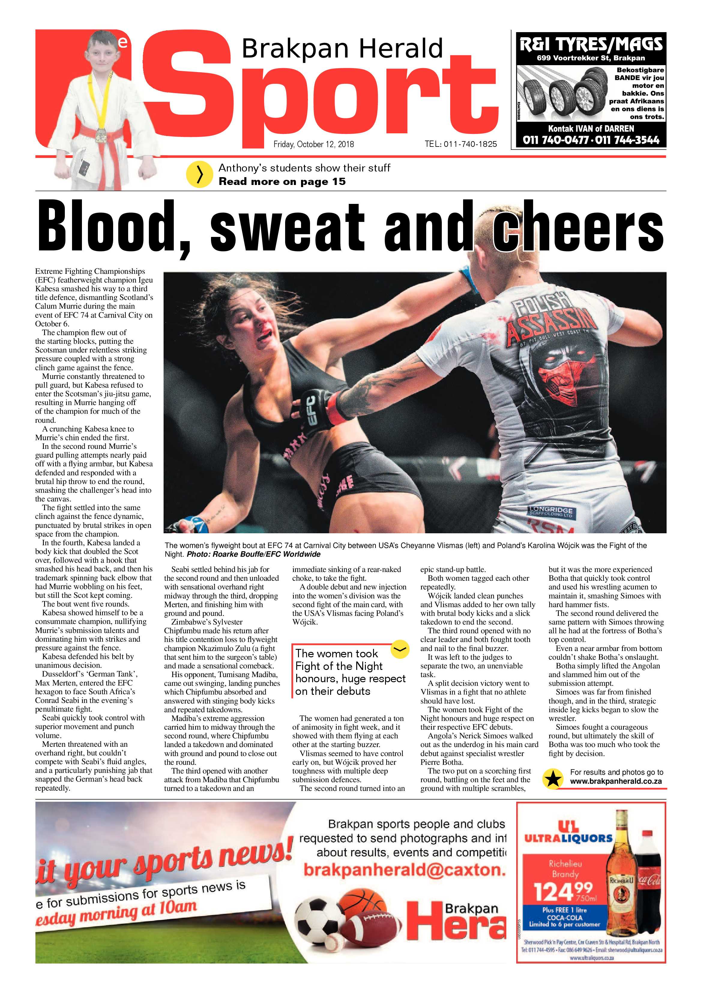 Brakpan Herald 12 October 2018 page 16