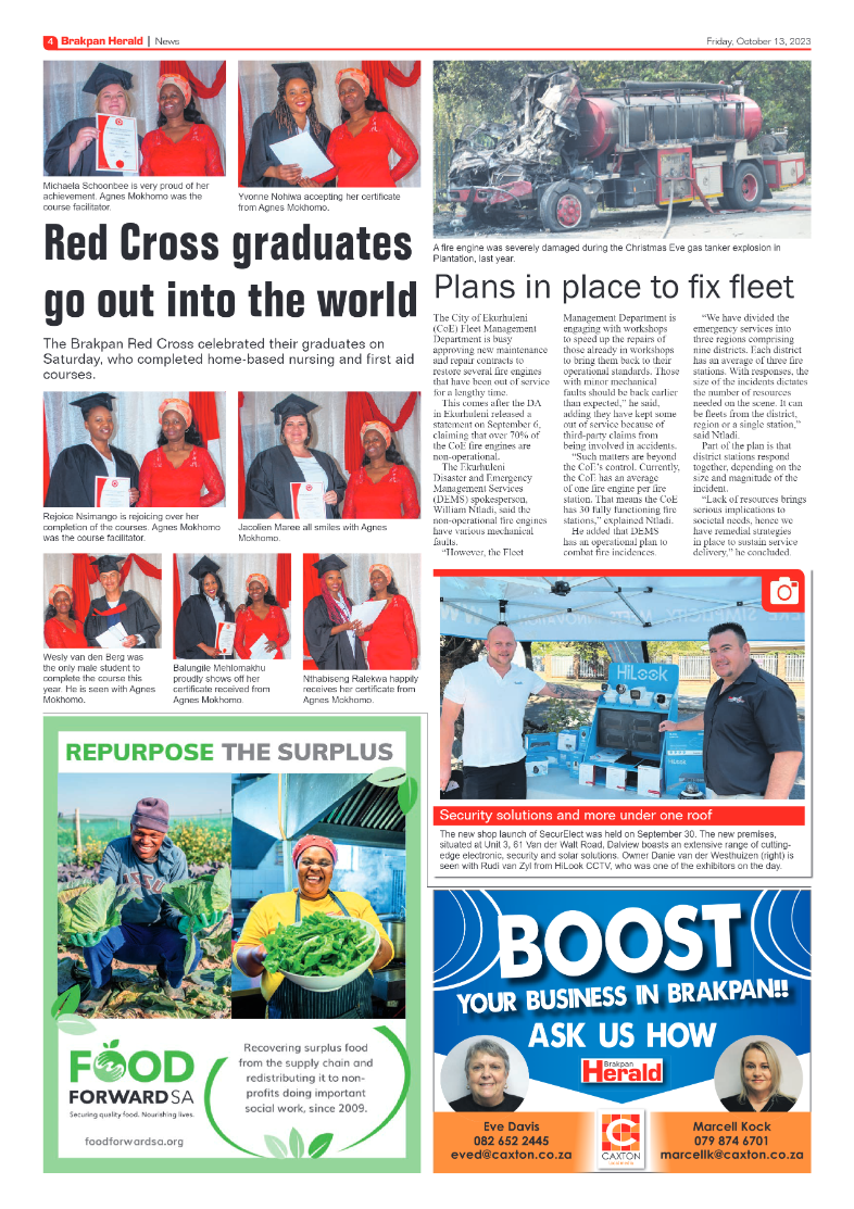 Brakpan Herald 12 October 2023 page 4