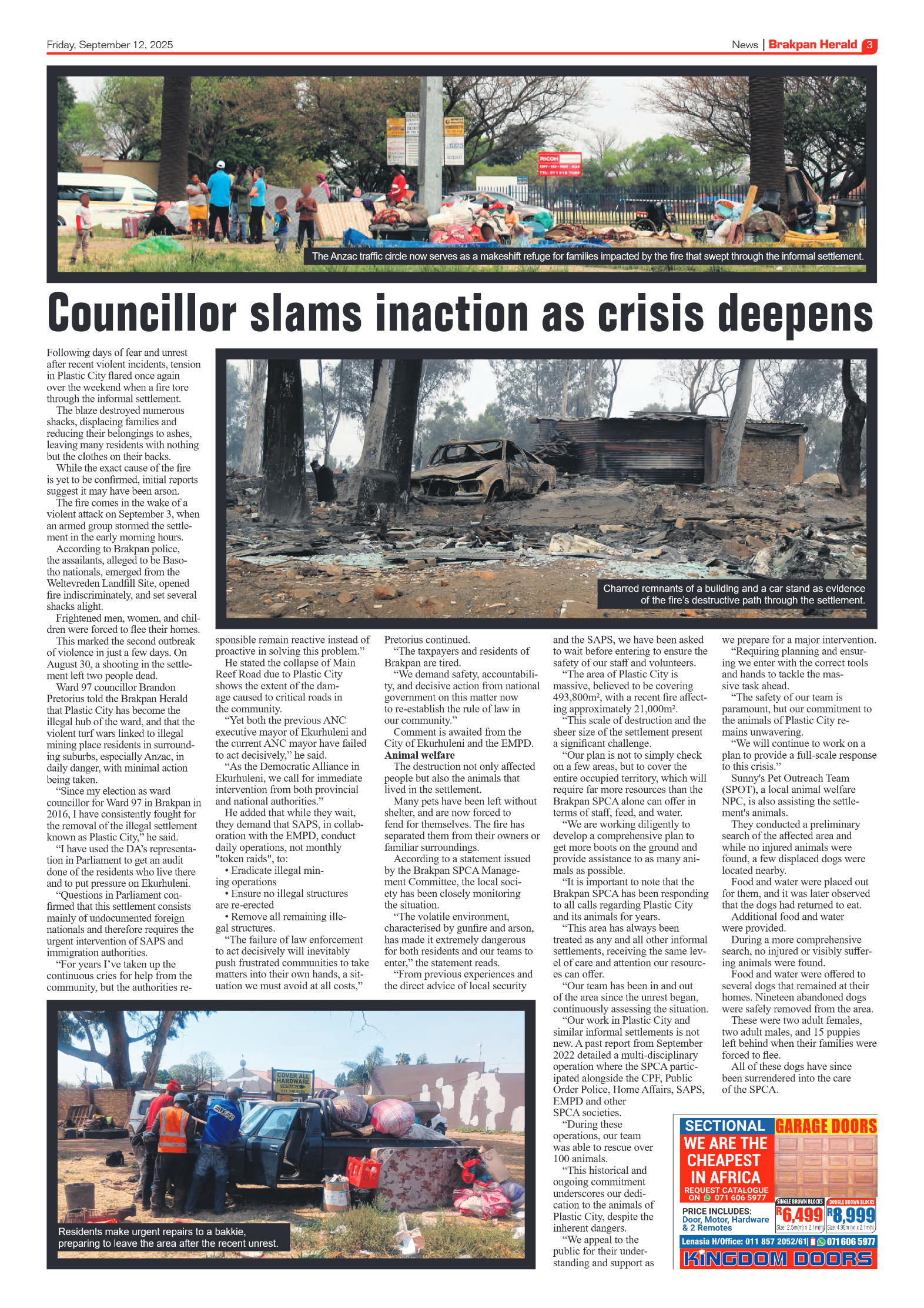 Brakpan Herald 12 September 2025 page 3