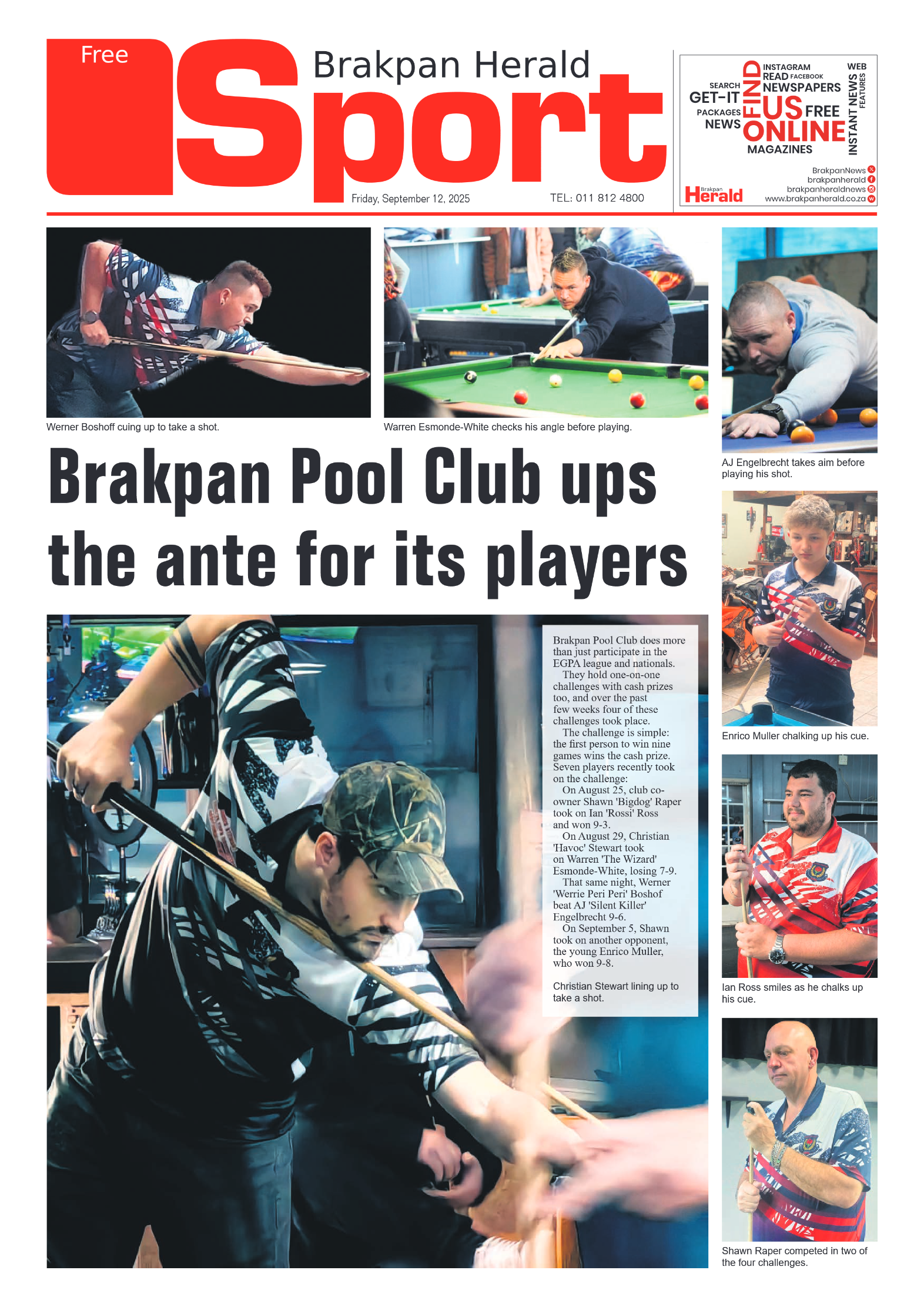Brakpan Herald 12 September 2025 page 8