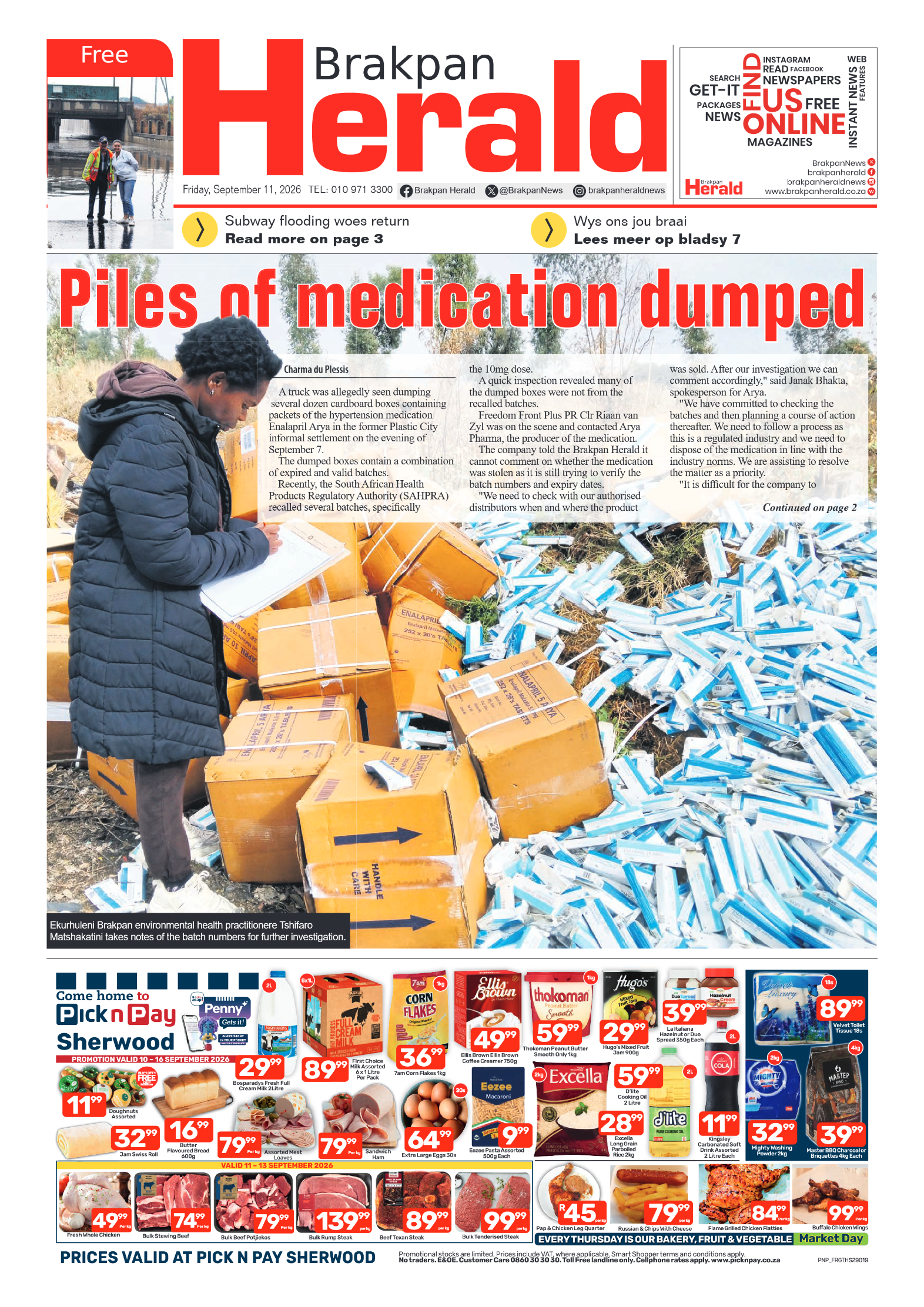 Brakpan Herald 12 September 2026 page 3