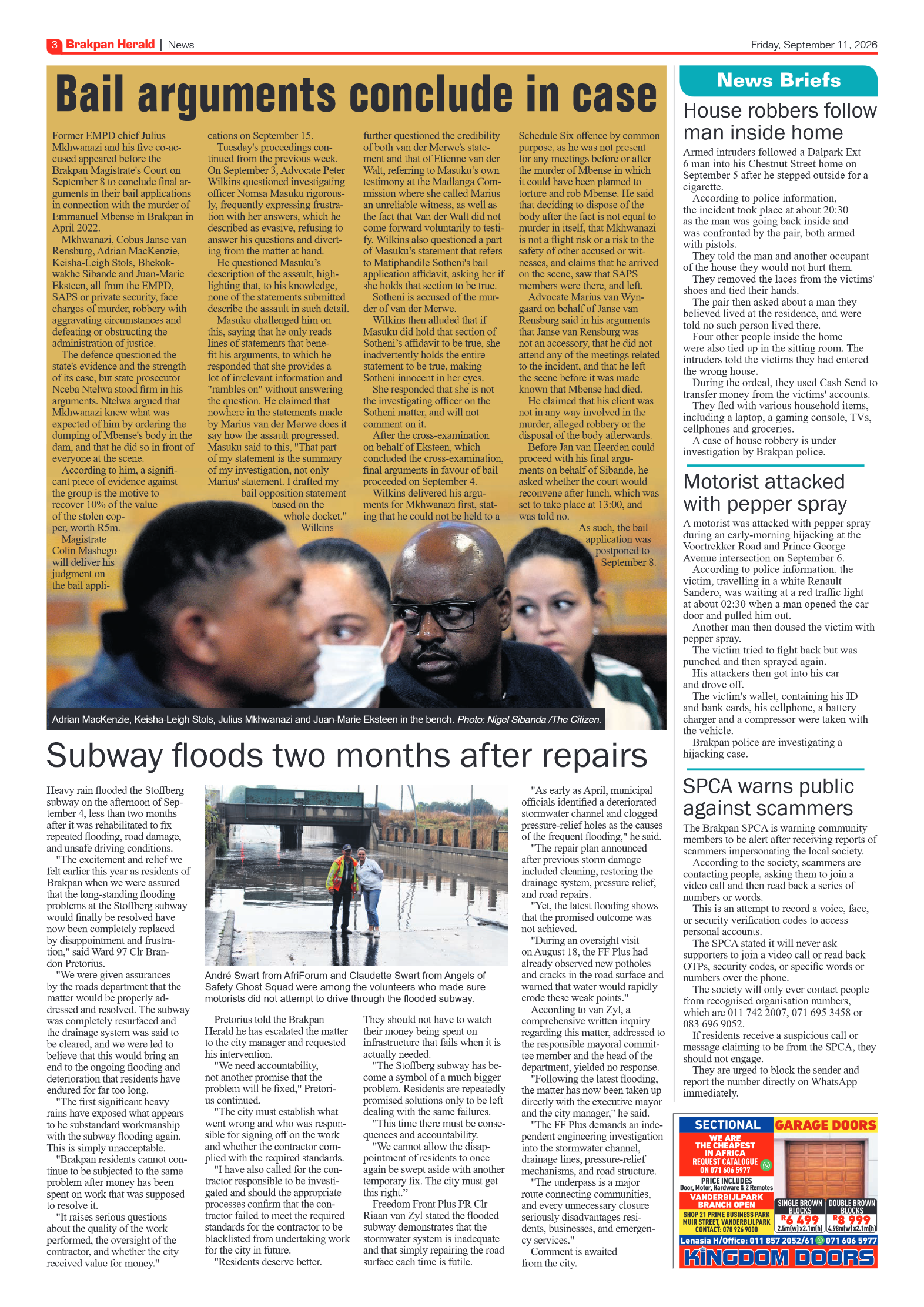 Brakpan Herald 12 September 2026 page 5