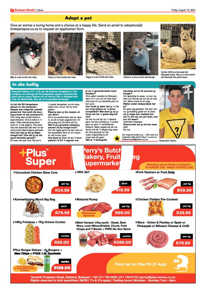 Brakpan Herald 13 August 2021 page 12