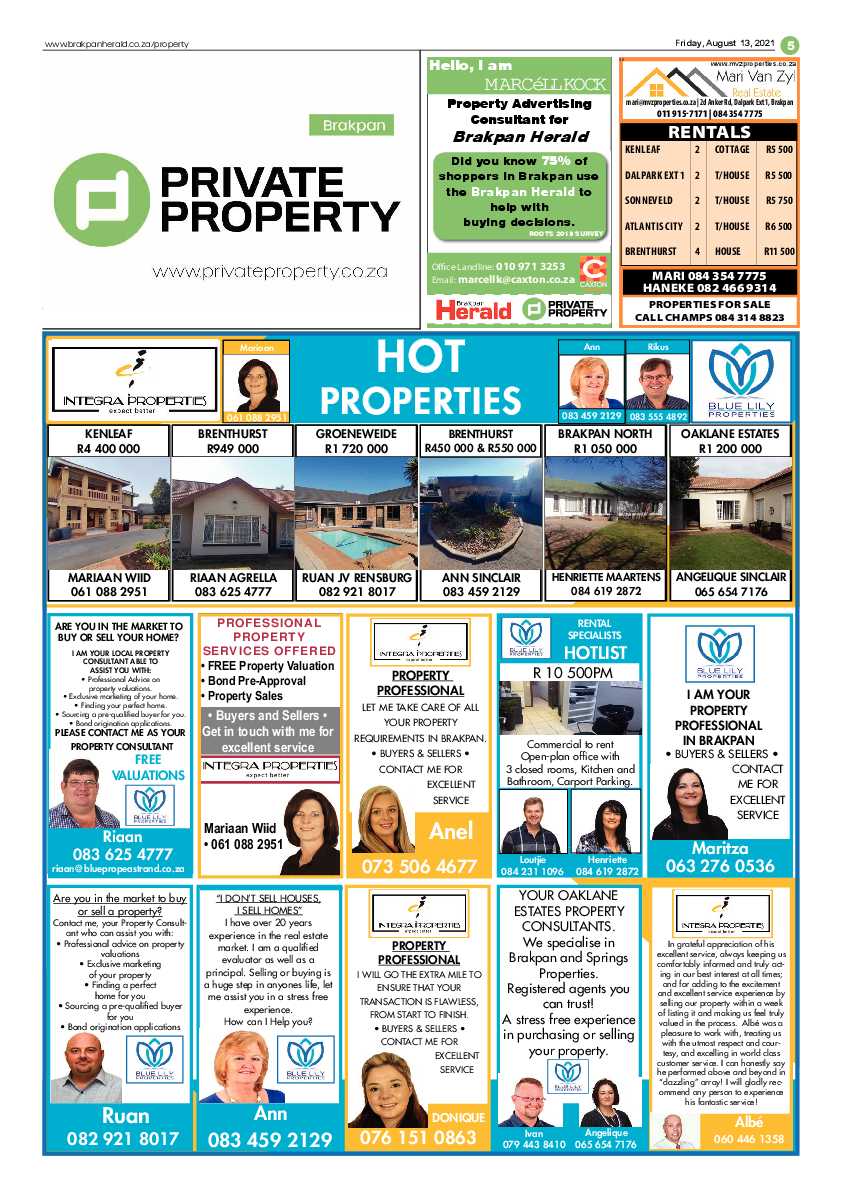 Brakpan Herald 13 August 2021 page 6