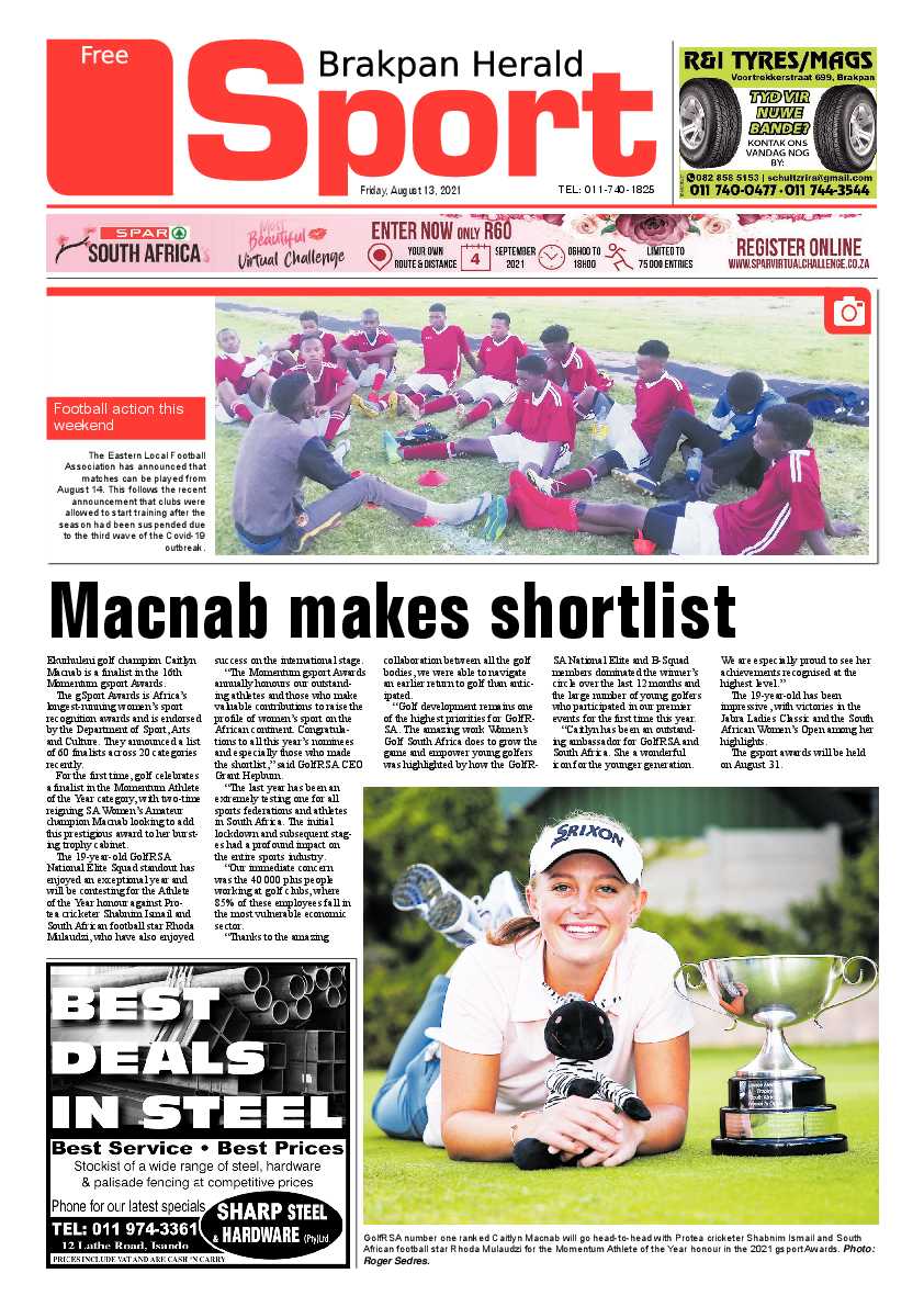 Brakpan Herald 13 August 2021 page 9
