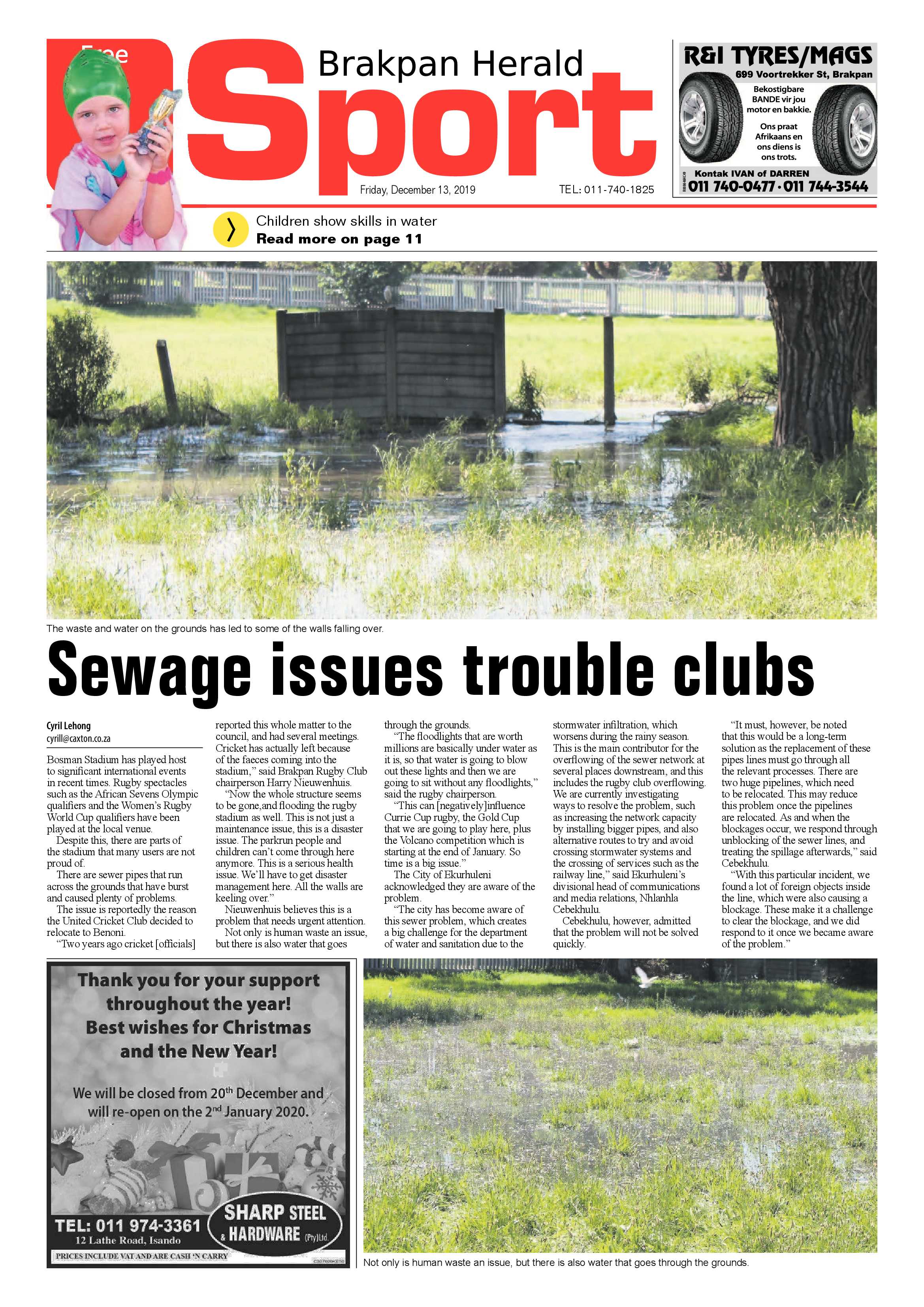 Brakpan Herald 13 December 2019 page 12