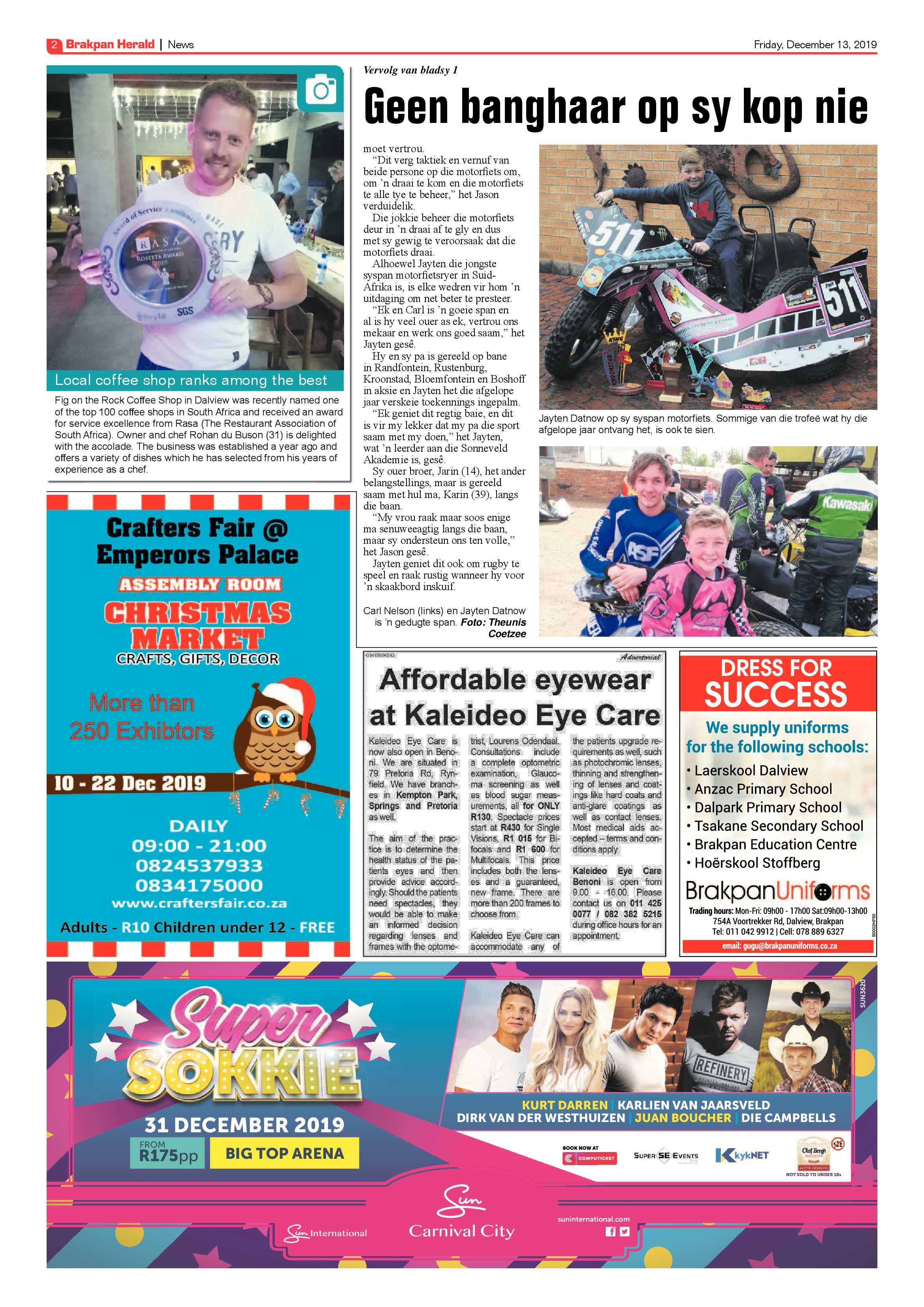 Brakpan Herald 13 December 2019 page 2