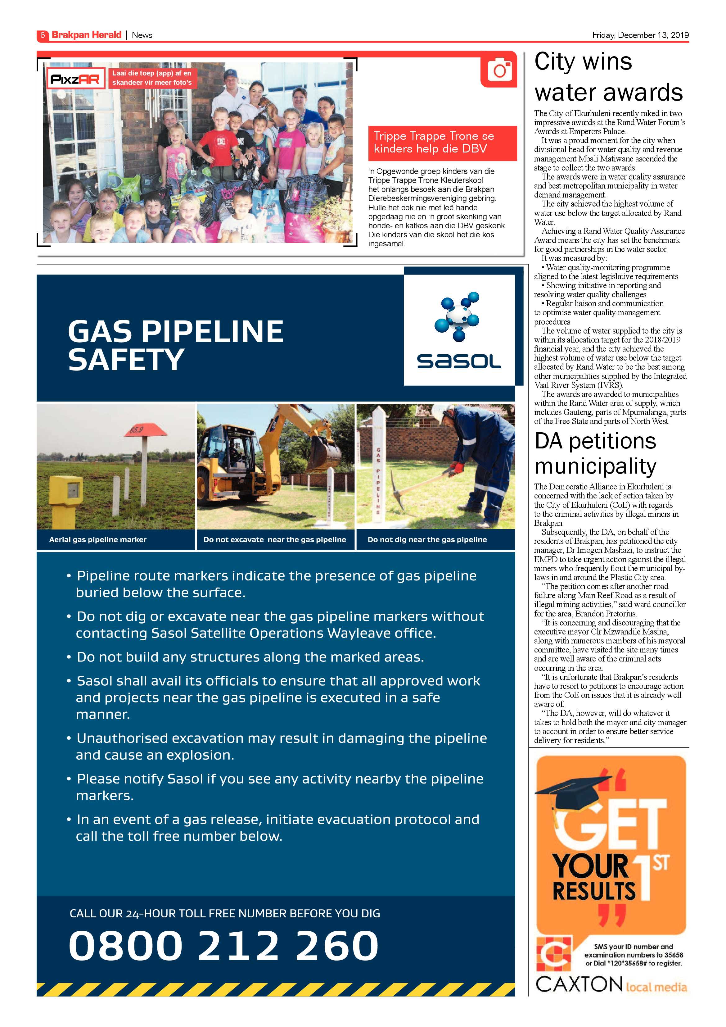 Brakpan Herald 13 December 2019 page 6