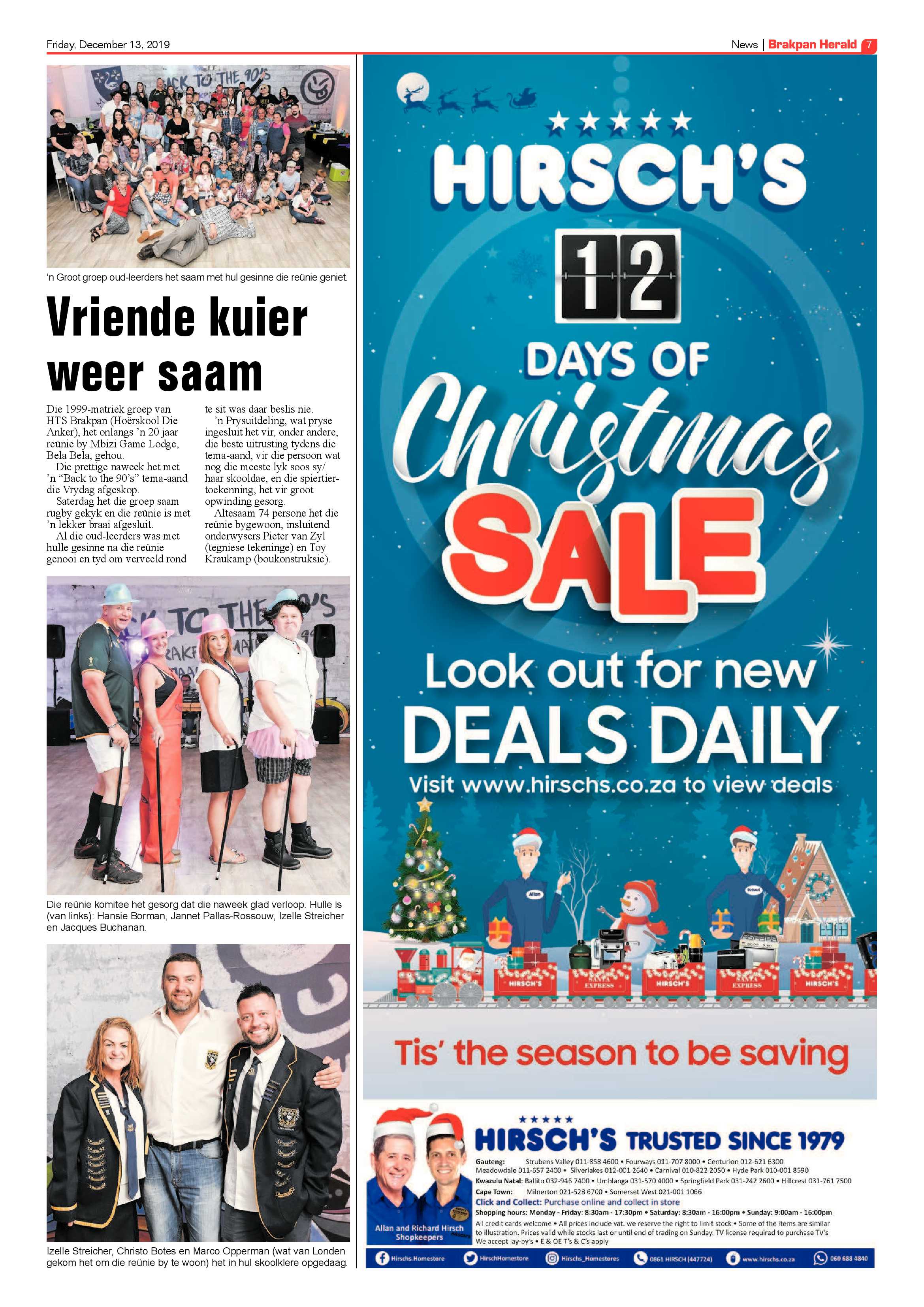 Brakpan Herald 13 December 2019 page 7