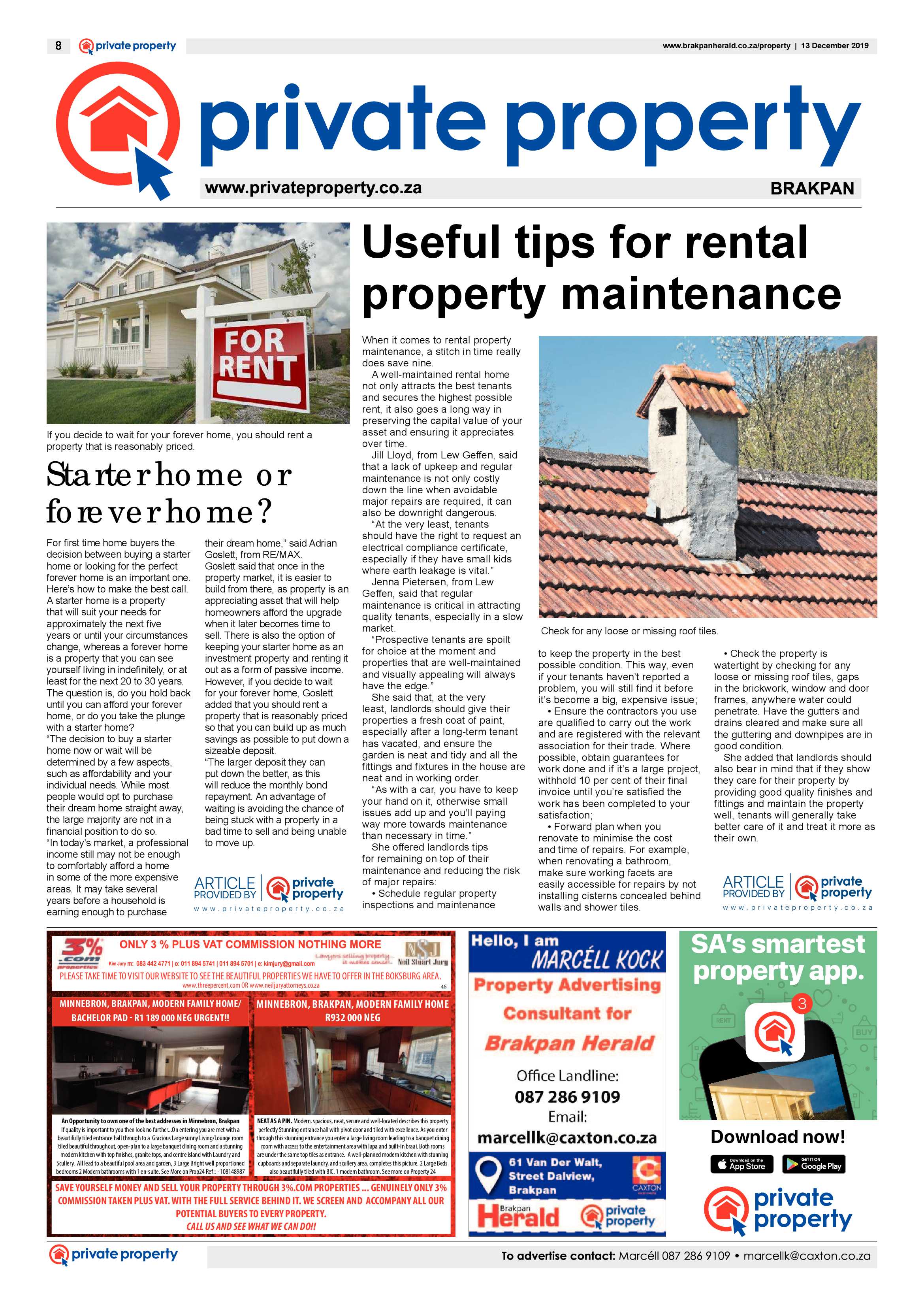 Brakpan Herald 13 December 2019 page 8