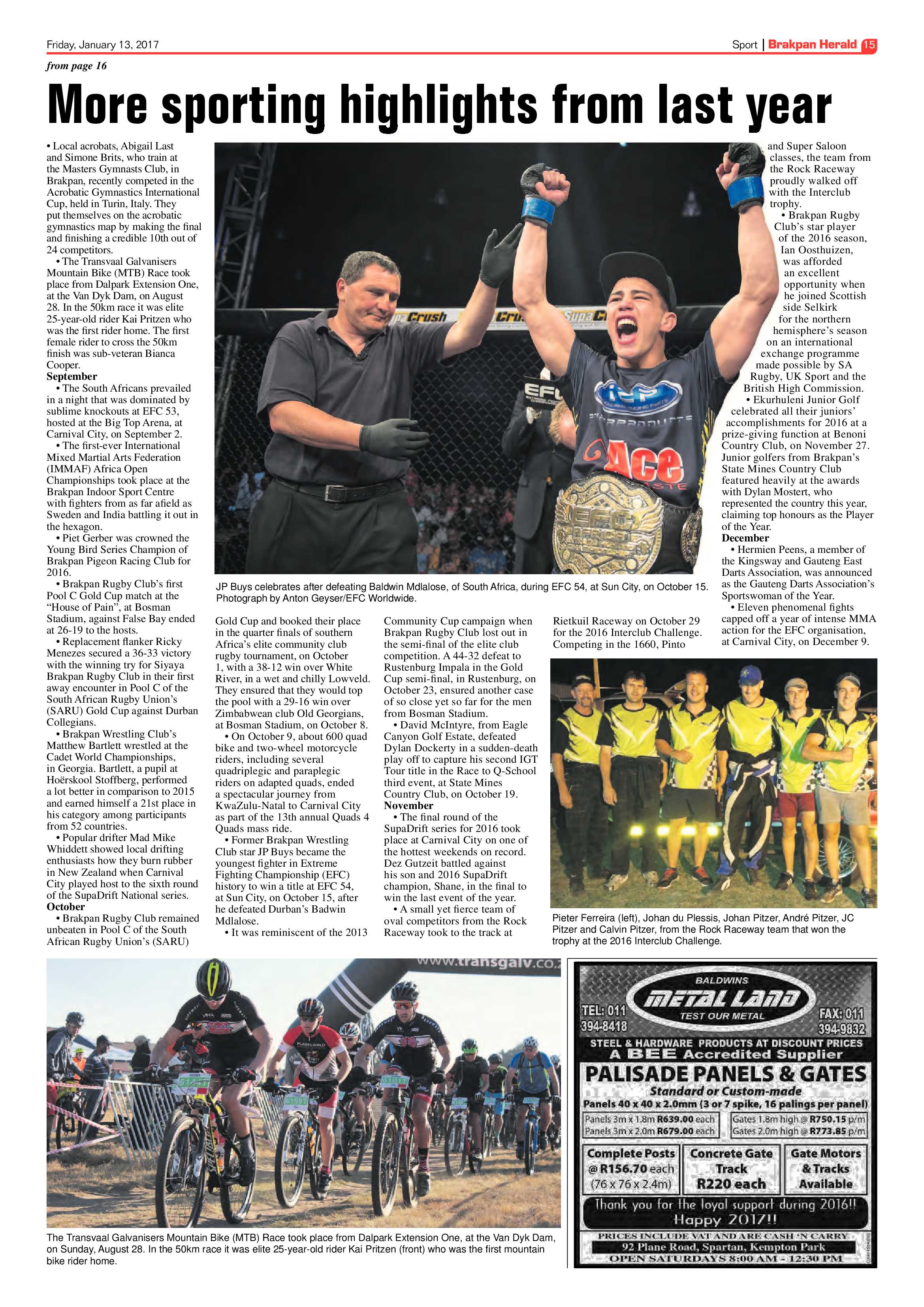 Brakpan Herald 13 January 2016 page 15