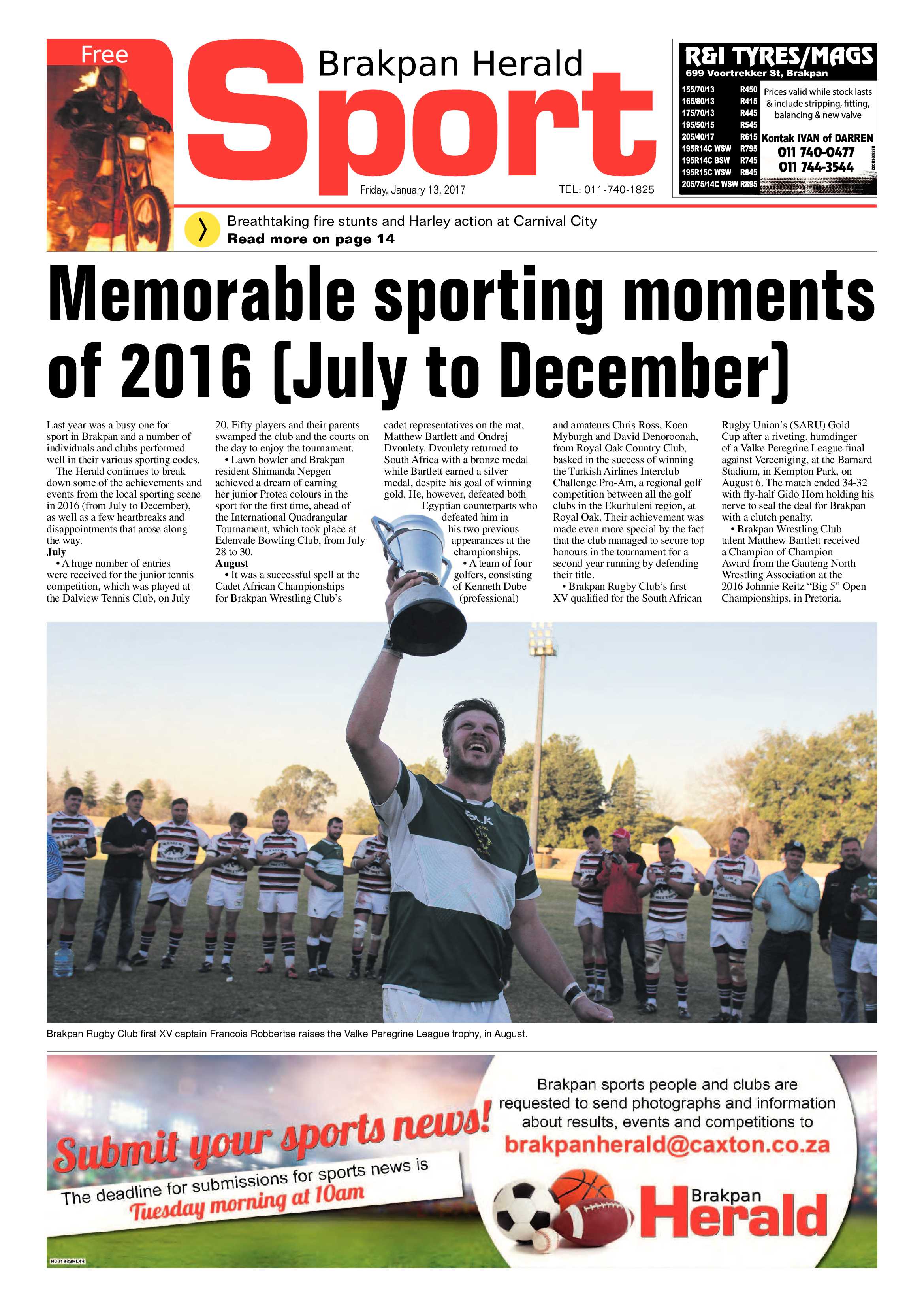 Brakpan Herald 13 January 2016 page 16
