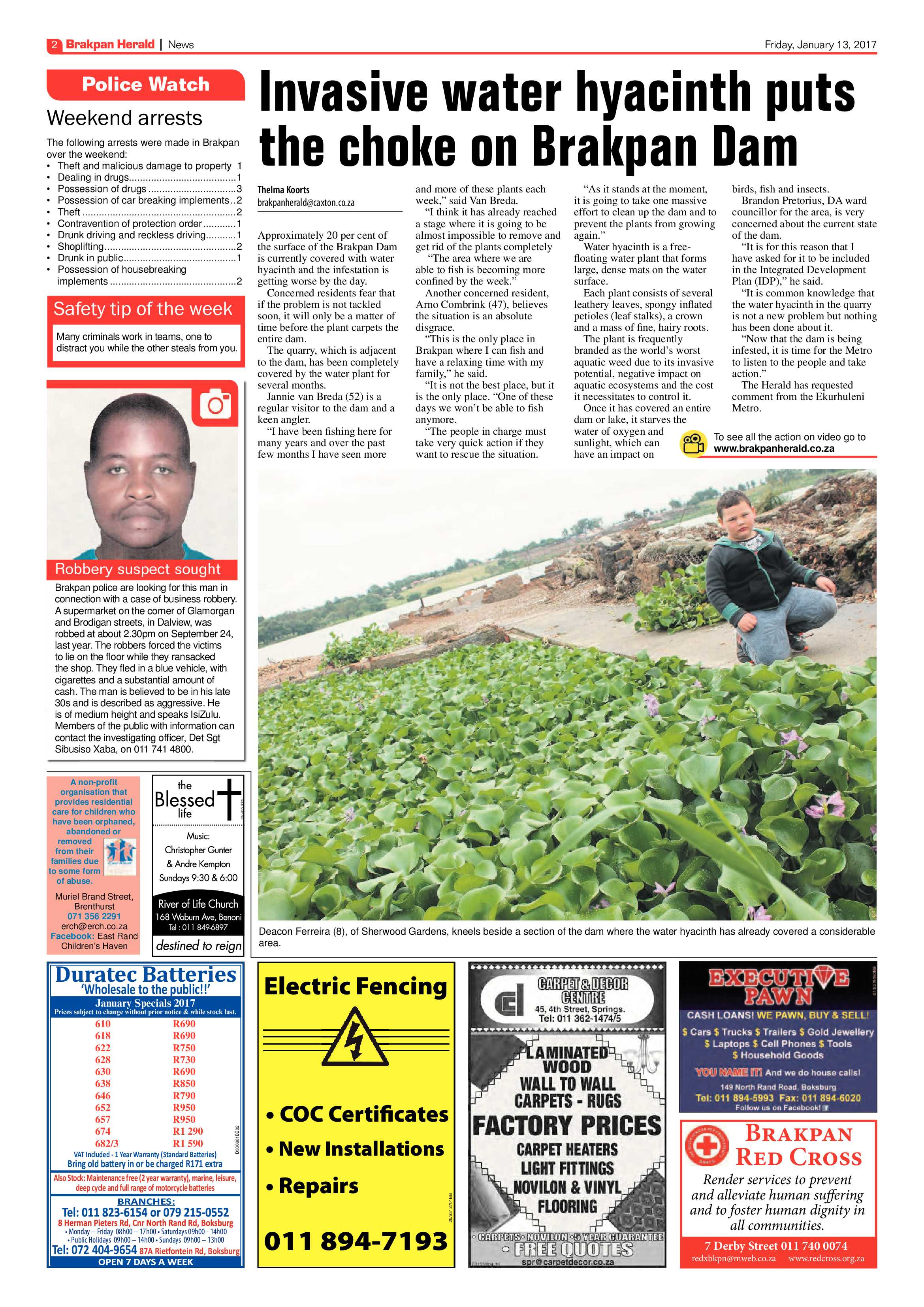 Brakpan Herald 13 January 2016 page 2