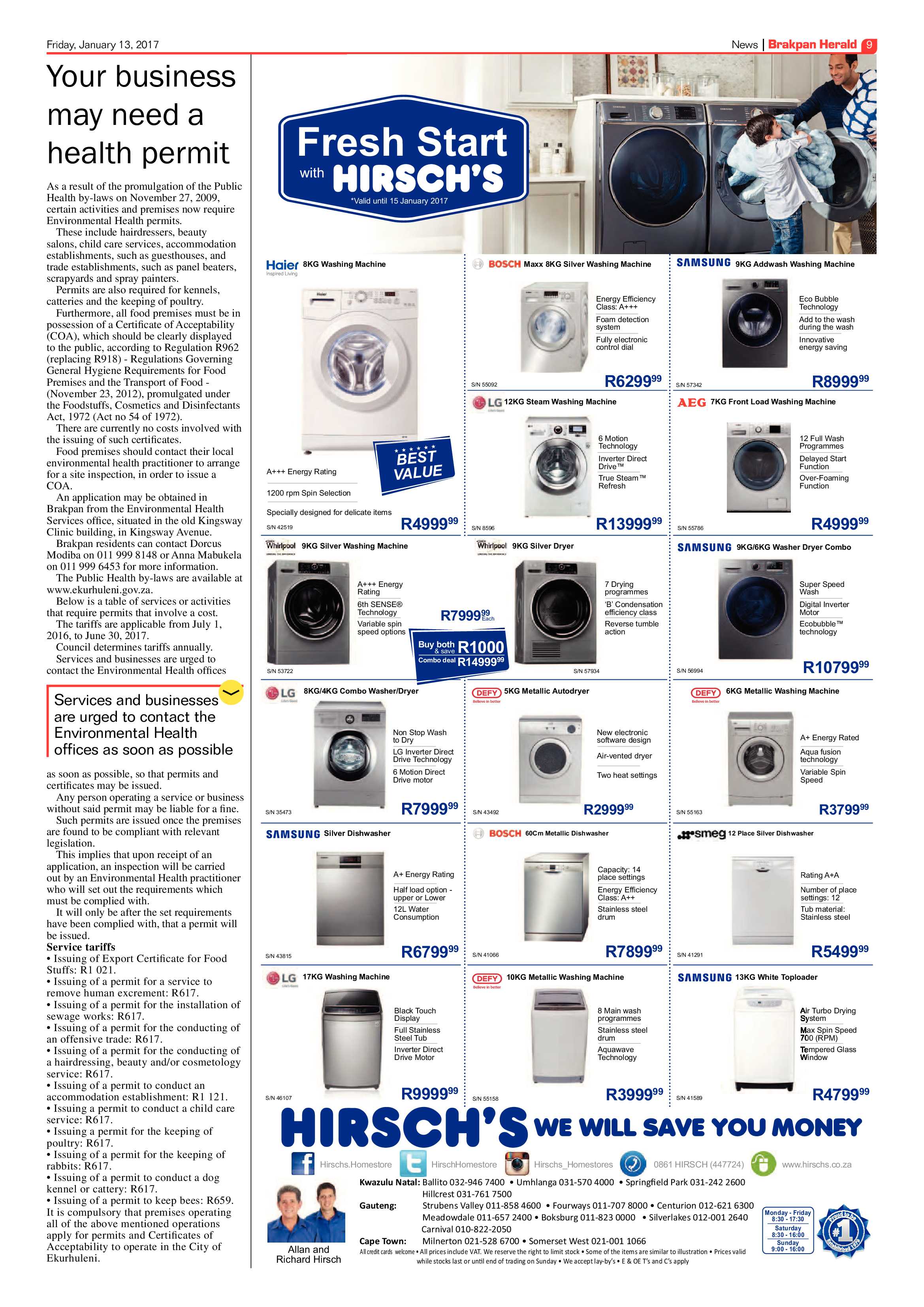 Brakpan Herald 13 January 2016 page 9