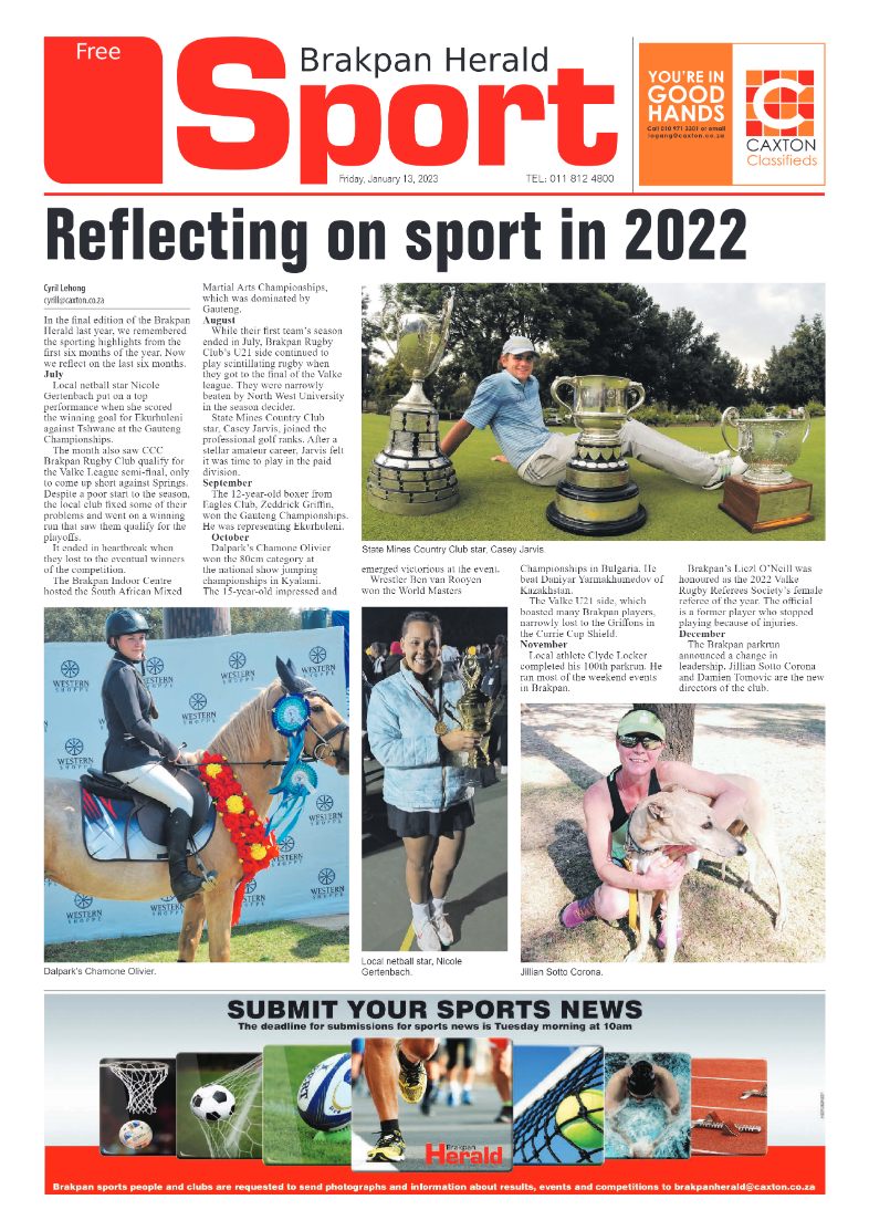 Brakpan Herald 13 January 2022 page 8