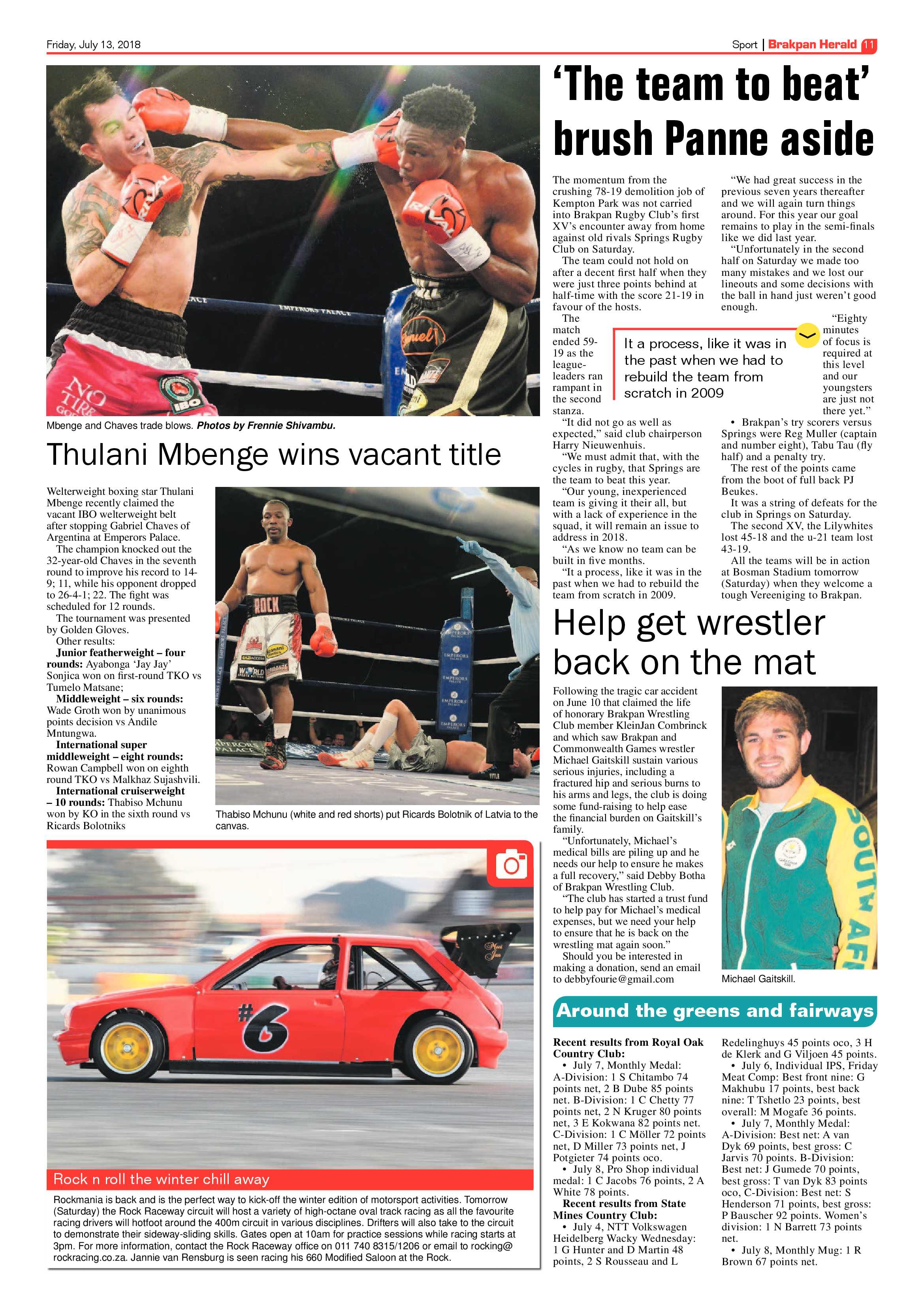 Brakpan Herald 13 July 2018 page 11